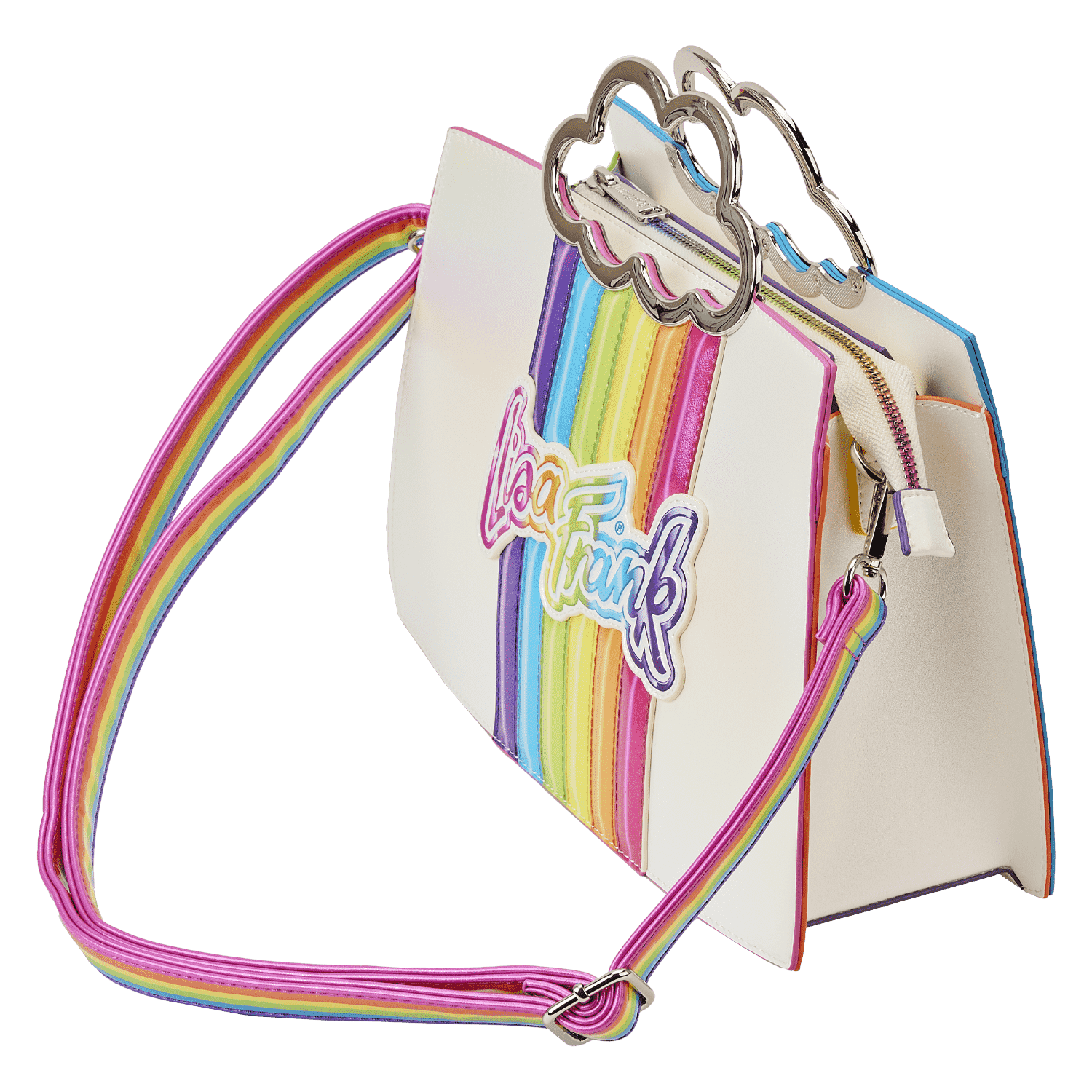 Buy Lisa Frank Rainbow Cloud Crossbody Bag at Loungefly.