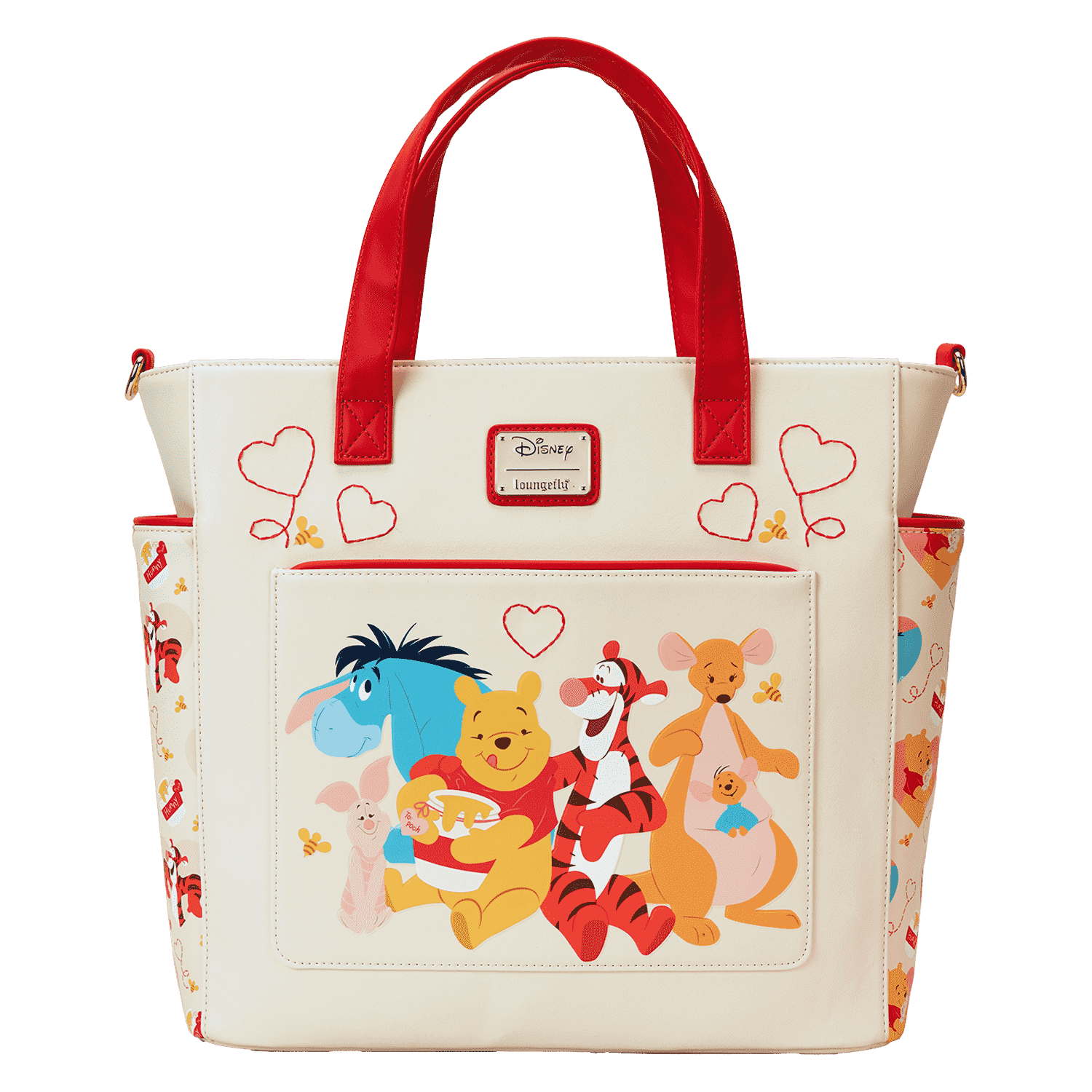 訳あり超特価の通販 Winnie The Pooh & Friends Hearts Convertible Backpack & Tote バッグ