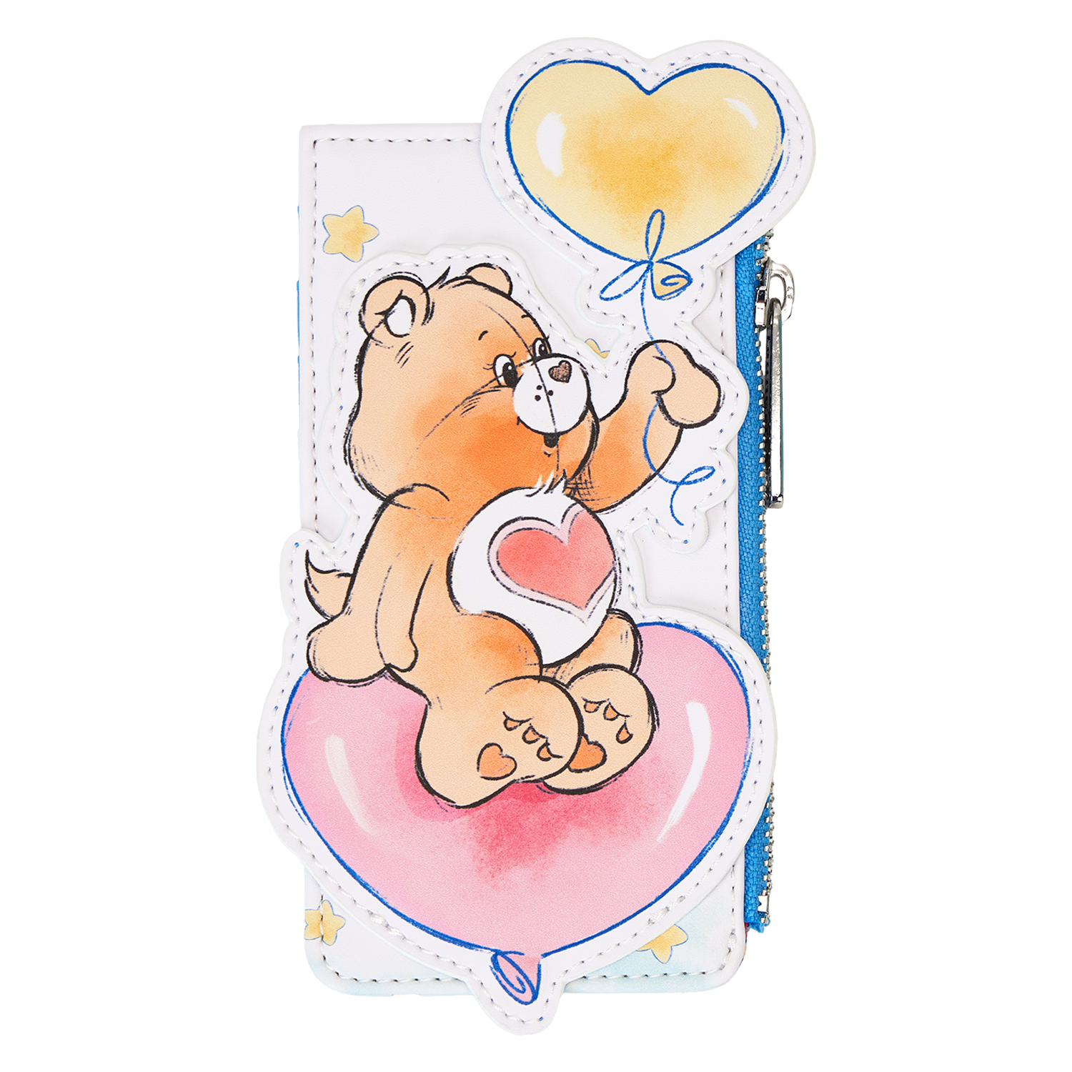 ☆Loungefly☆Care Bears Tenderheart Bear Balloon Card Holder CBWA0026-