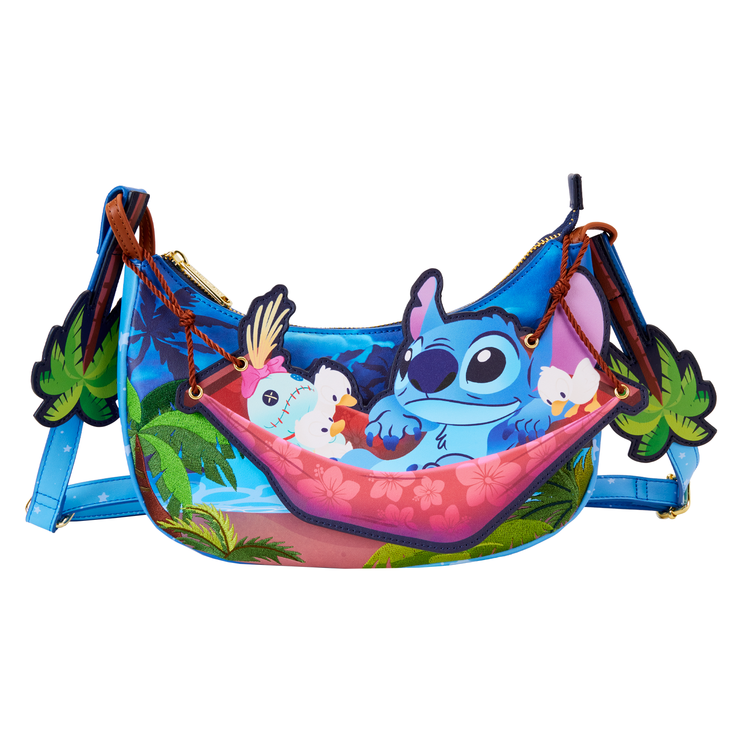 LOUNGEFLY Disney Lilo & Stitch hotsell Ducklings Cosplay Crossbody Bag (NEW WITH TAG)