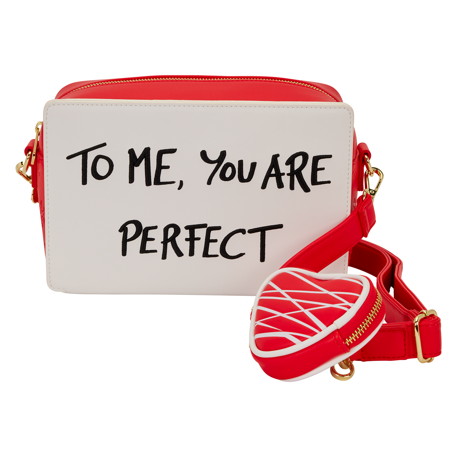 Loungefly Multicolor Love Actually Crossbody Bag With Coin Bag