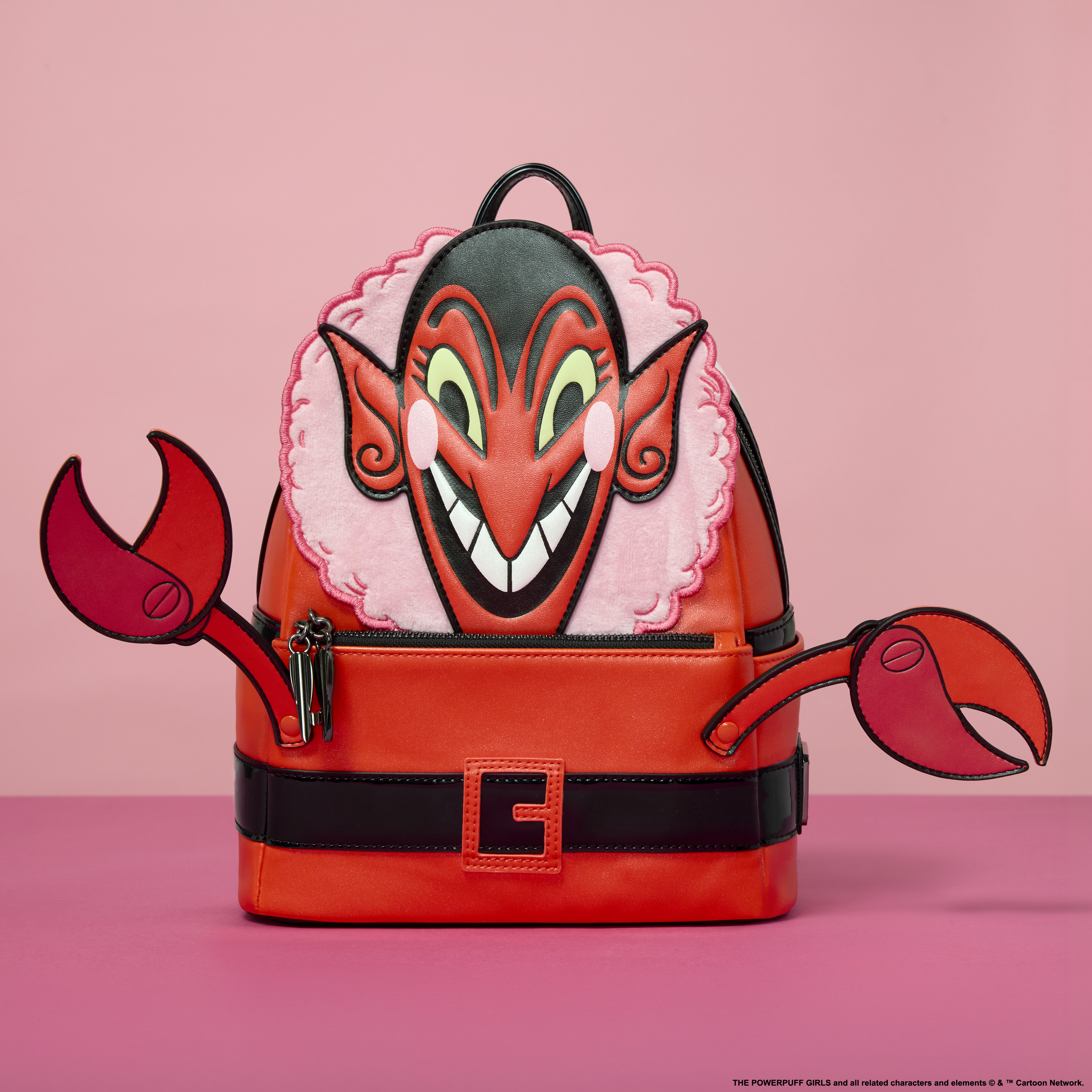 Powerpuff Girls x Loungefly Mini Backpack RARE Grail!!! Loungefly Cartoon Network Power Puff Girls Triple Pocket  main image 3