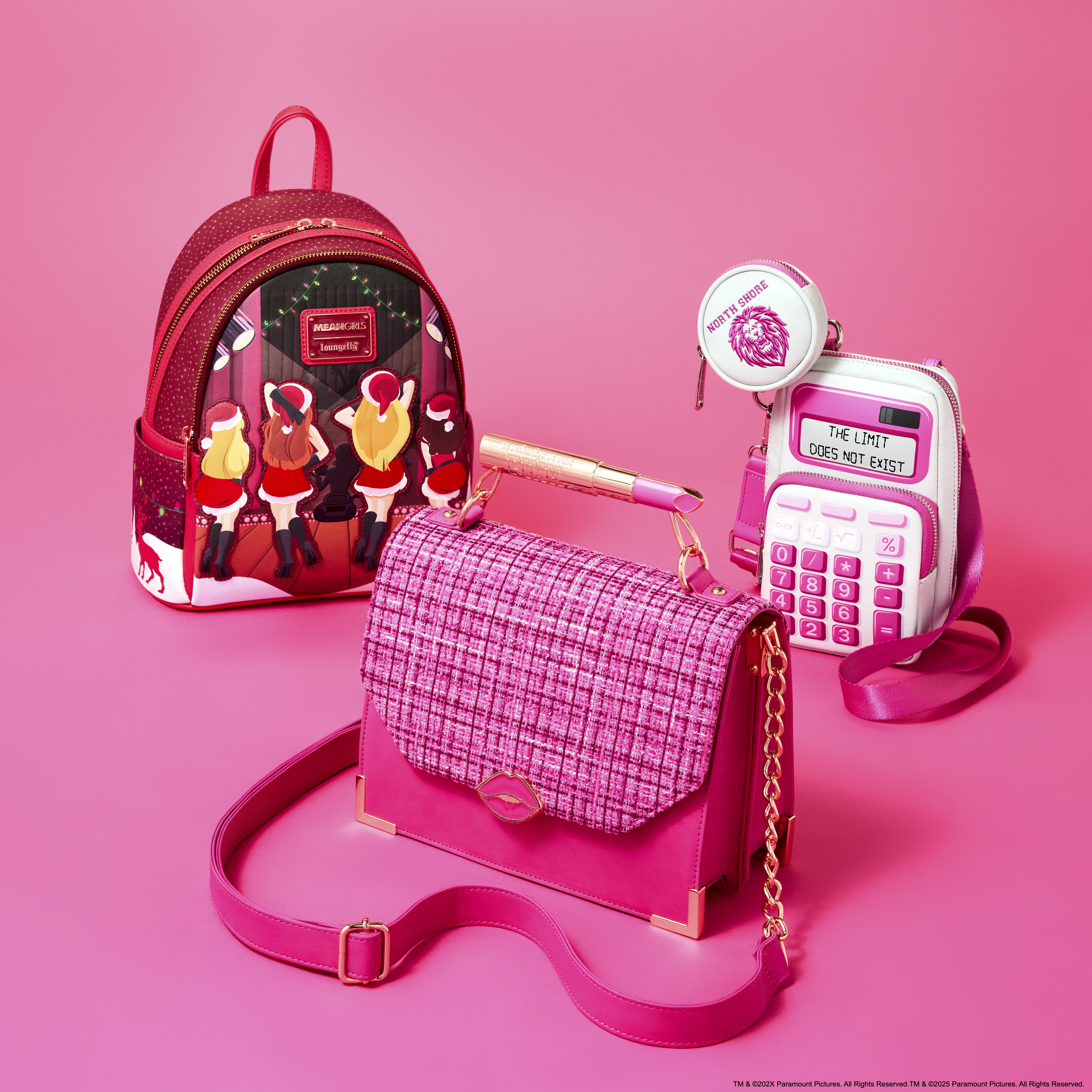 Light Up Mean Girls Loungefly Mean Girls Winter Talent Show Light Up Mini Backpack | Loungefly main image 2