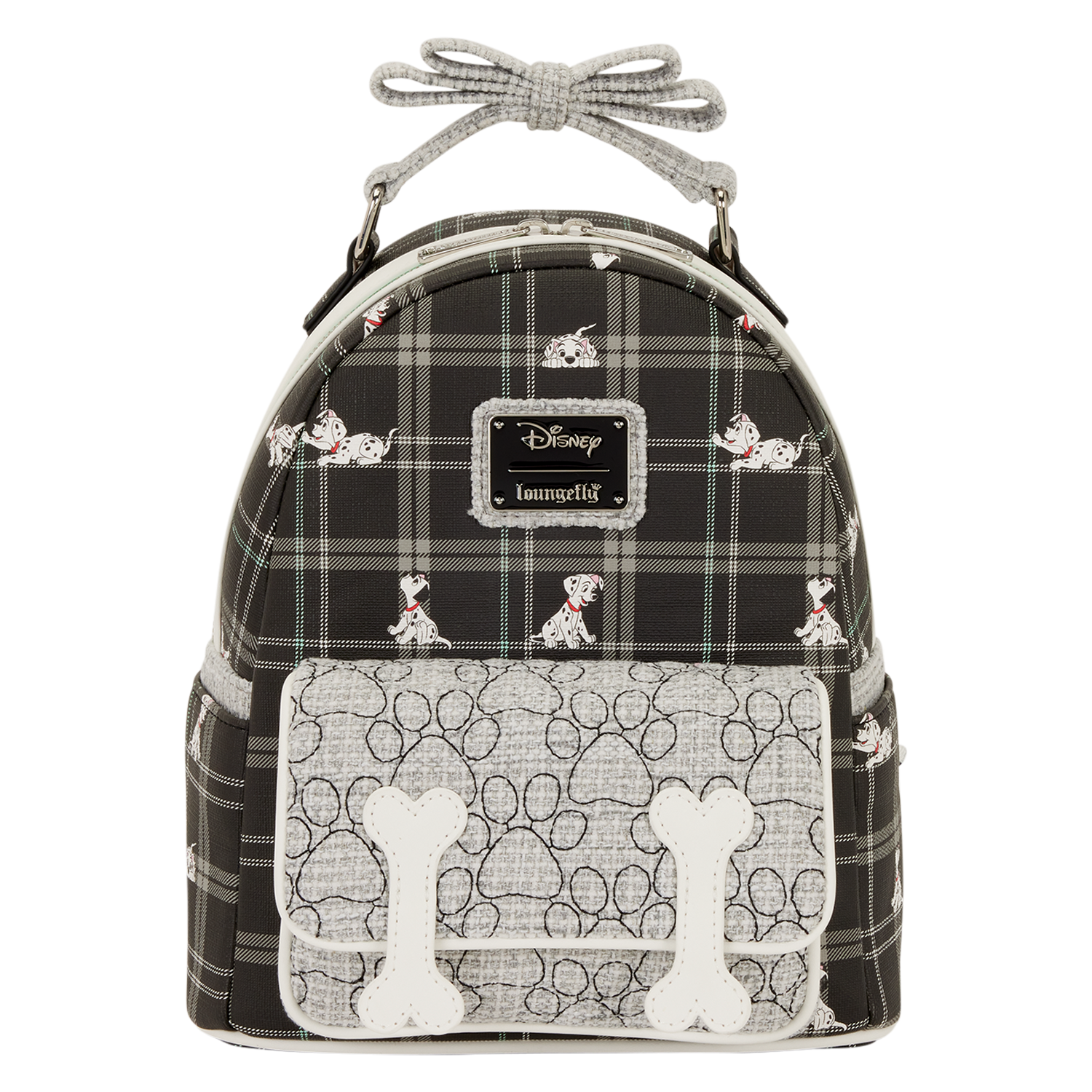 Loungefly Multicolor 101 Dalmatians Plaid Mini Backpack