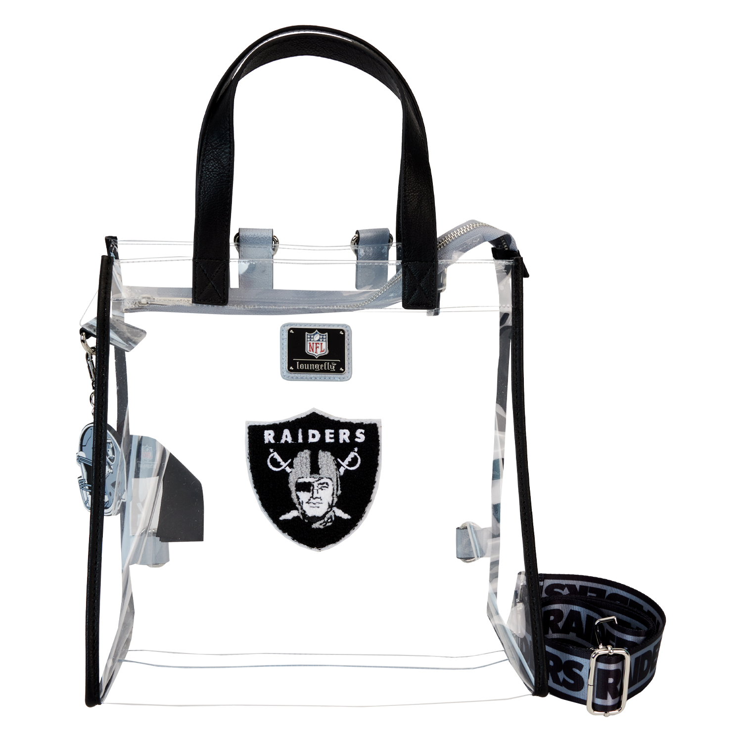 Buy NFL Las Vegas Raiders Clear Convertible Backpack & Tote Stadium Bag at  Loungefly.