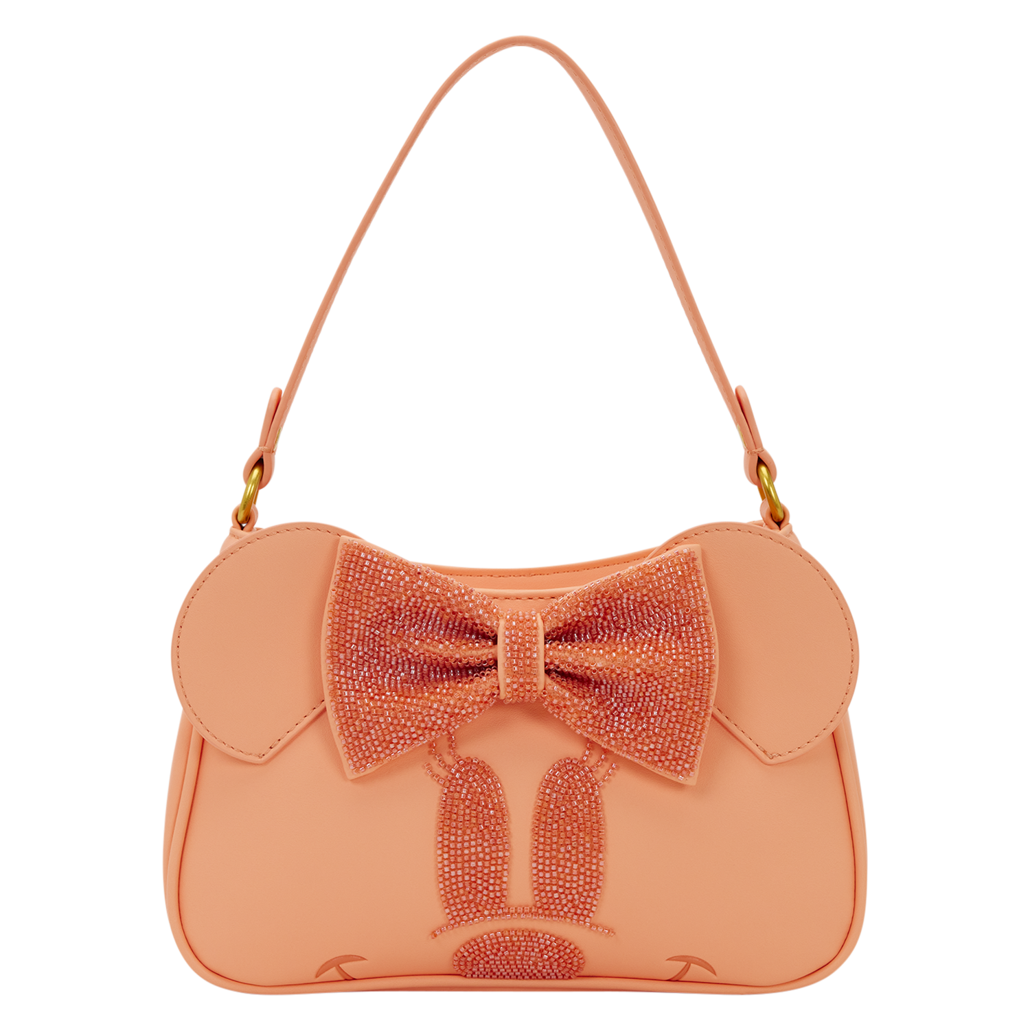 Minnie Mouse Exclusive Coral Crossbody Bag | Loungefly
