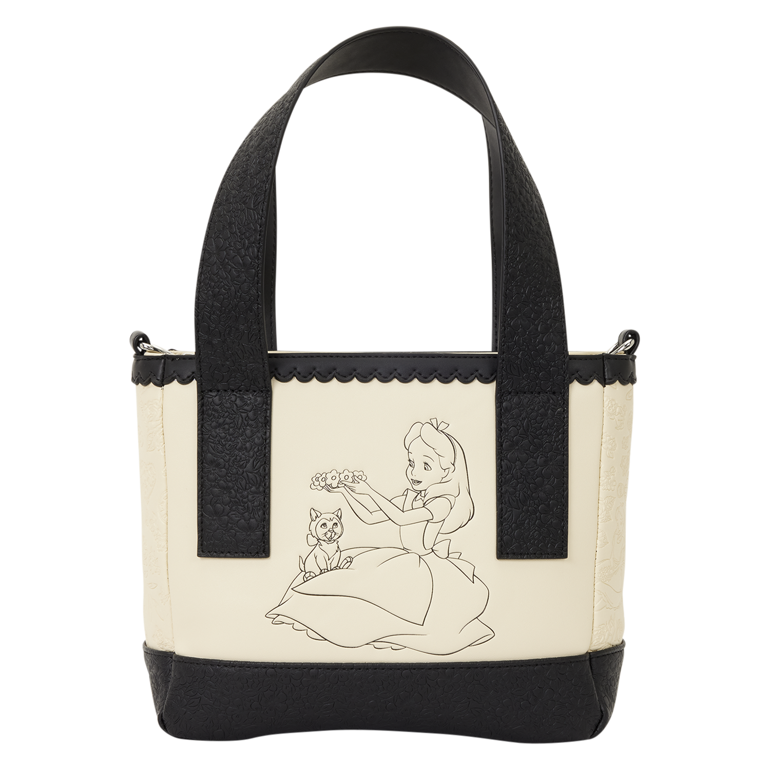 Loungefly Multicolor Alice In Wonderland Mini Tote Crossbody Bag