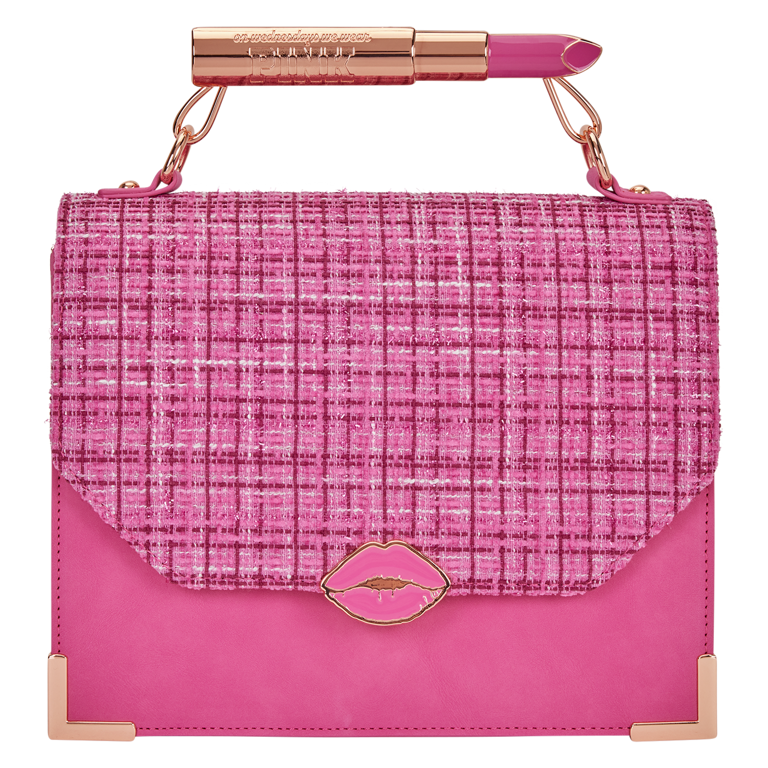 Loungefly Girls Multicolor Mean Lipstick Crossbody Bag