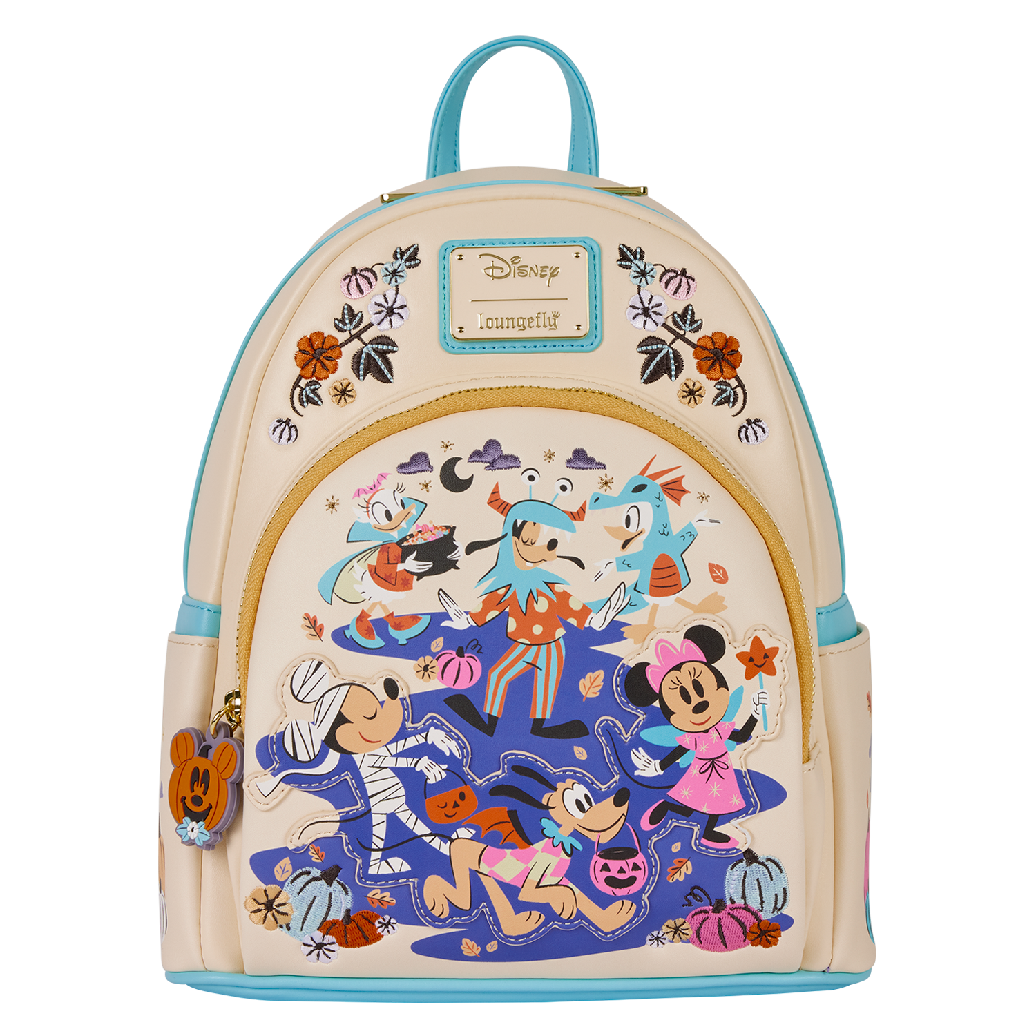Loungefly Multicolor Mickey & Friends Halloween Costume Mini Backpack
