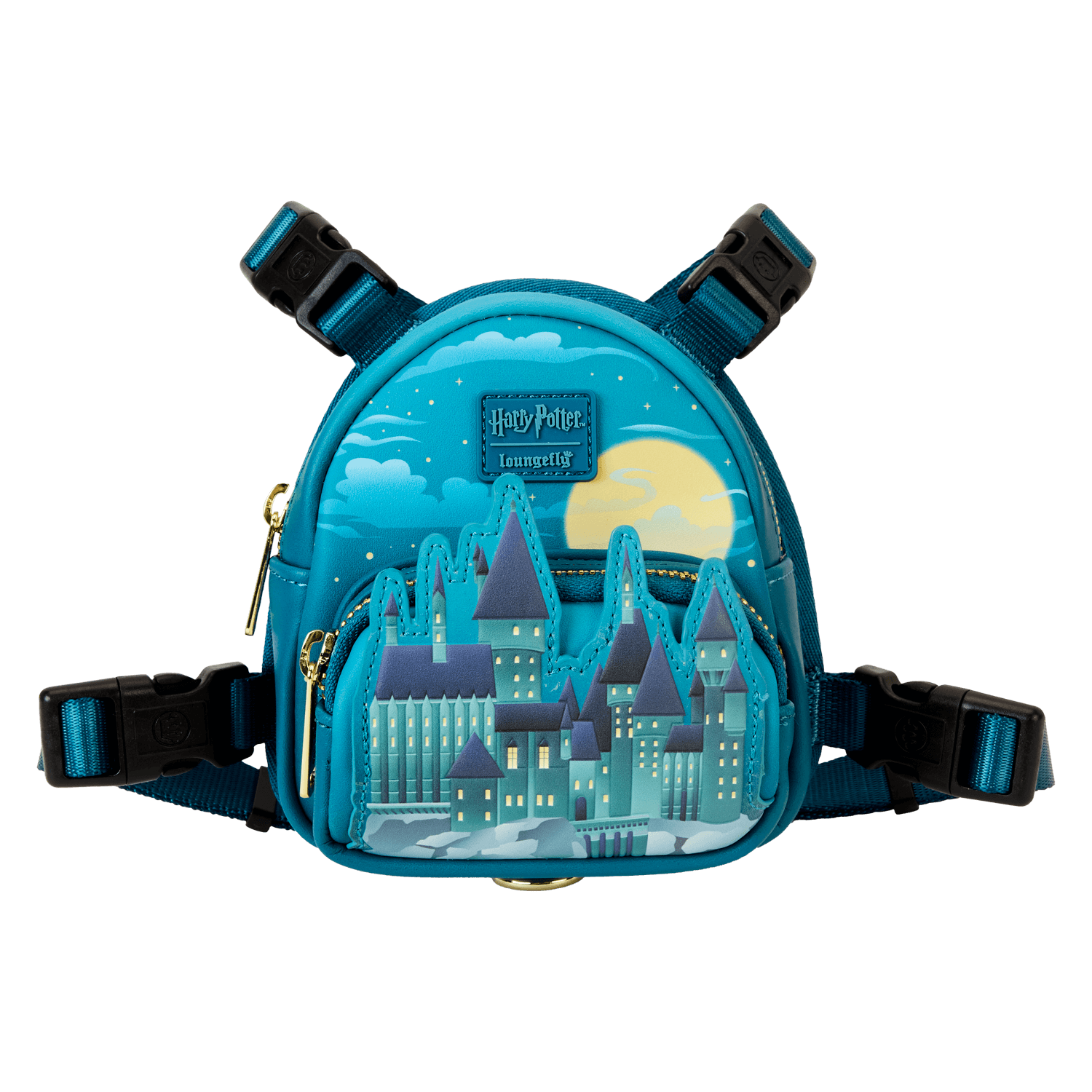 ☆Loungefly☆Harry Potter Hogwarts Flap Pocket Mini Backpack Harry Potter Hogwarts Flap Pocket Mini Backpack | Loungefly