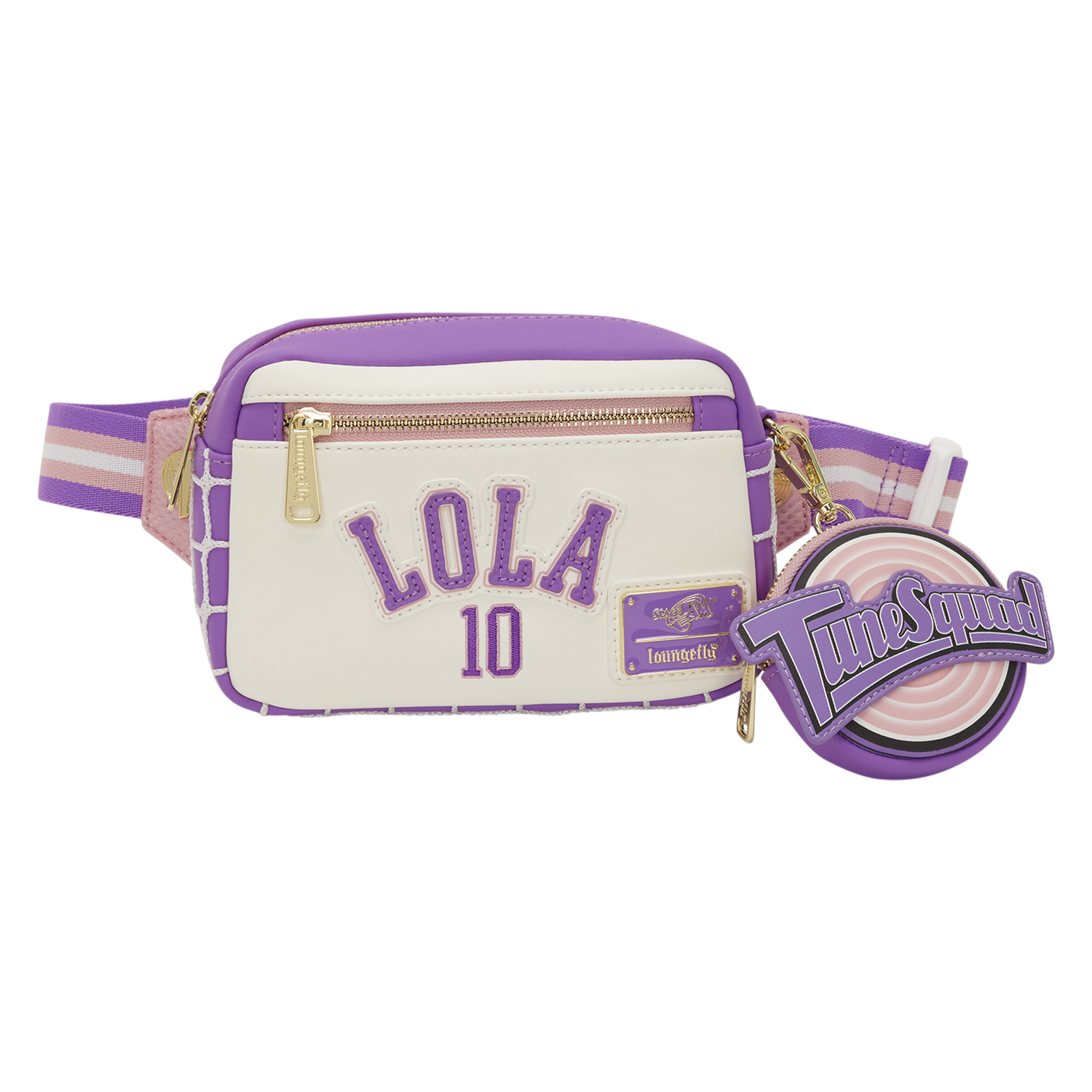 Loungefly Multicolor Looney Tunes Lola Bunny Sling Crossbody Bag With Coin Bag