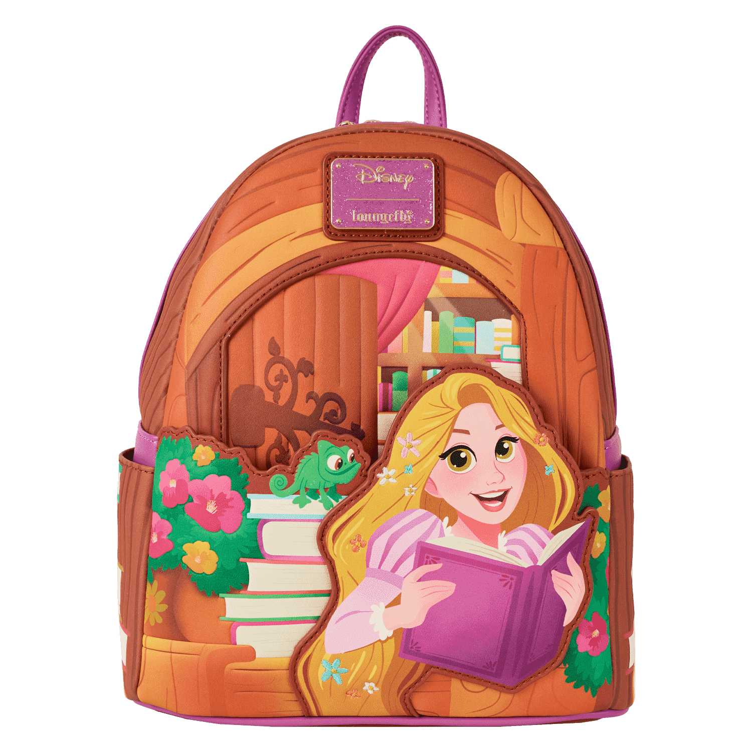 Tangled Rapunzel Exclusive Books Mini Backpack | Loungefly