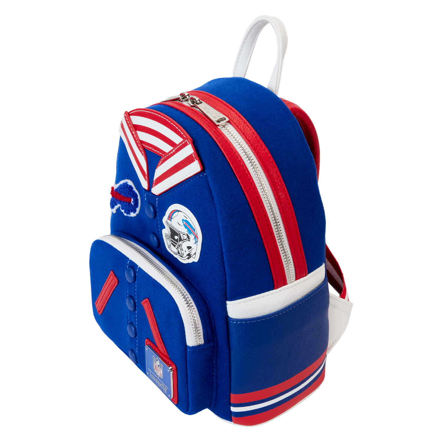 Buy NFL Buffalo Bills Varsity Mini Backpack at Loungefly.