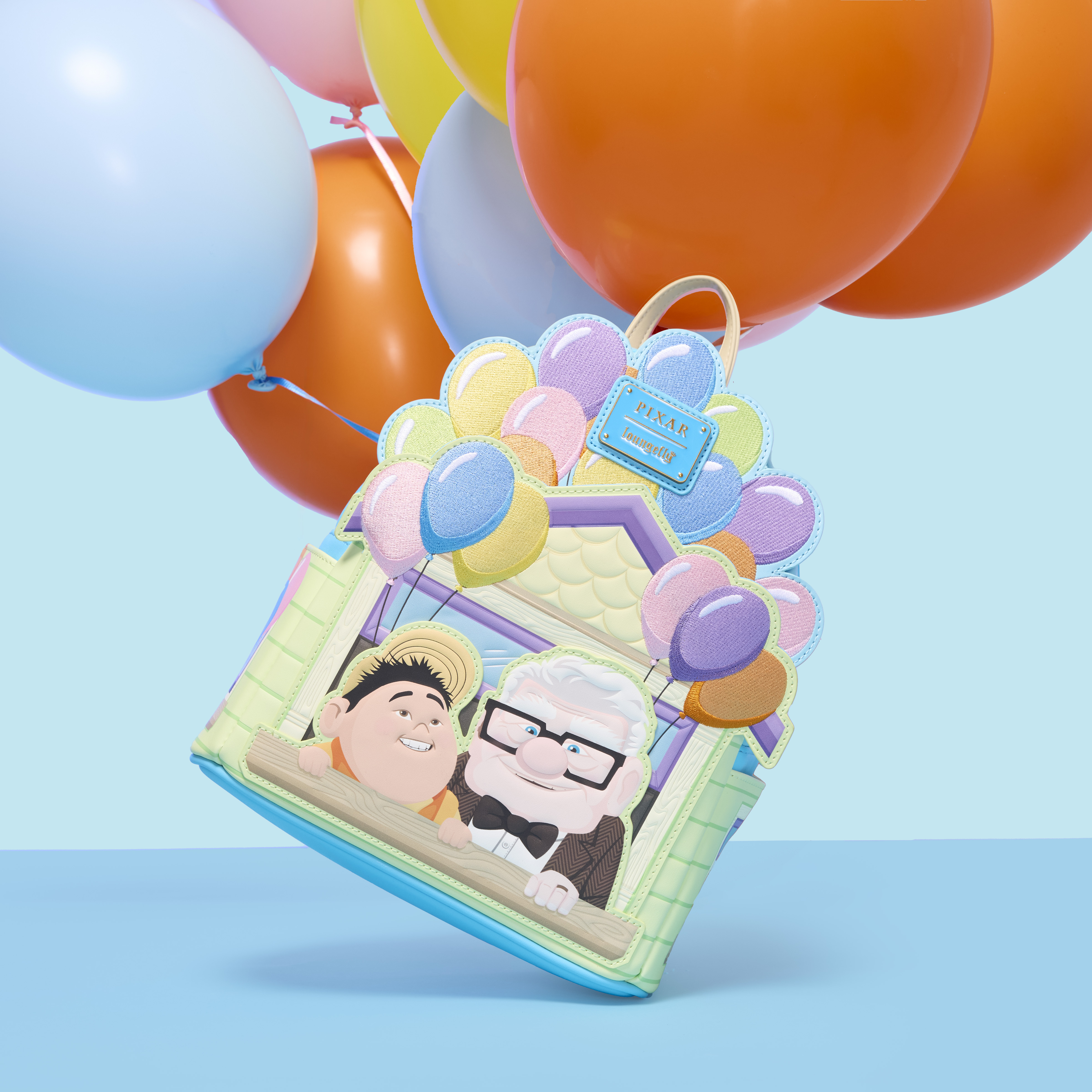disney up loungefly mini backpack EXCLUSIVE DROP: Pixar Young Ellie Cosplay With embroidered and debossed detailing Pixar Up Mailbox Paint Mini