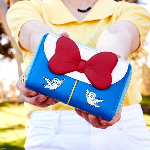 Buy Snow White 85th Anniversary Cosplay Zip Around Wallet at Loungefly.