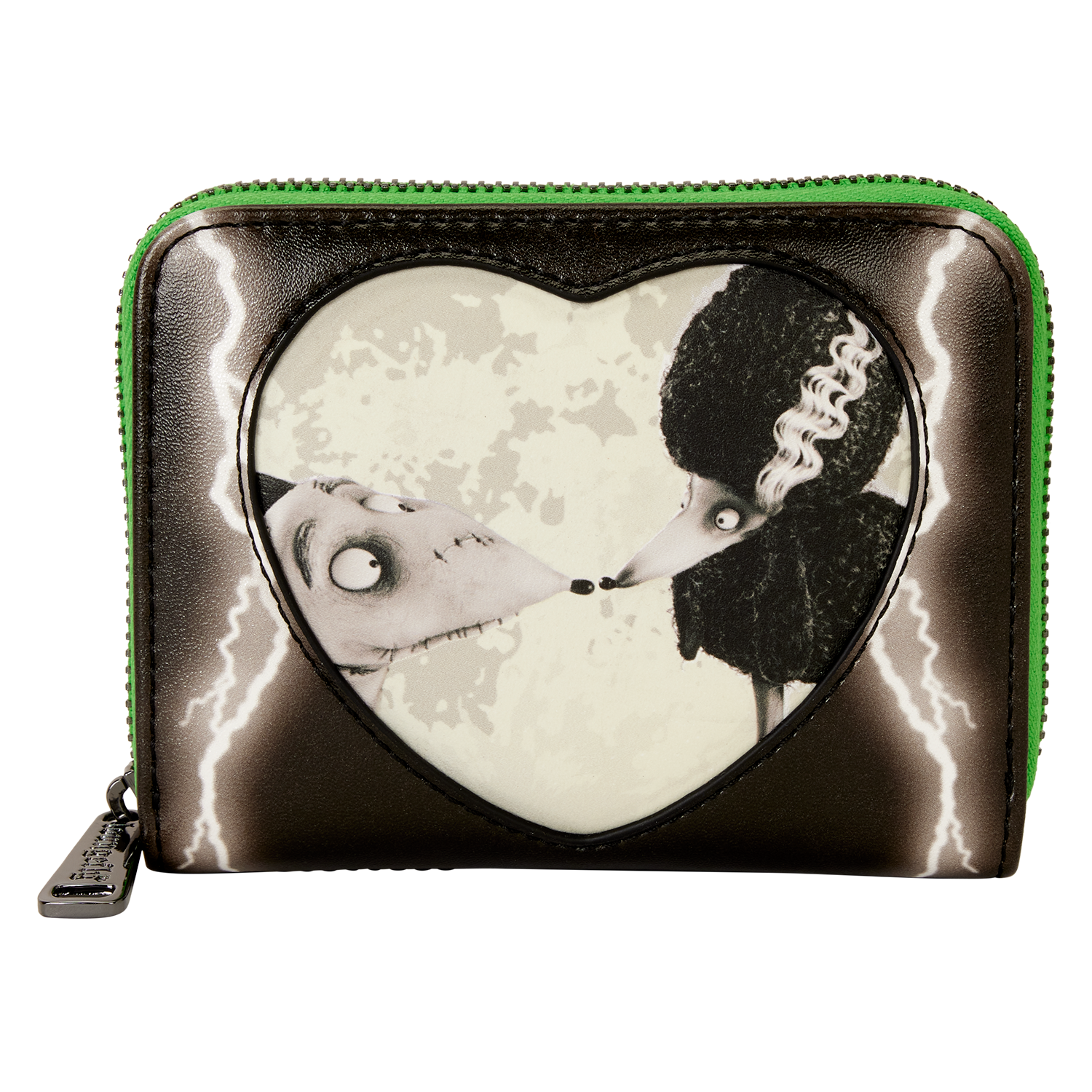 Loungefly Multicolor Frankenweenie Sparky & Persephone Glow Zip Around Wallet