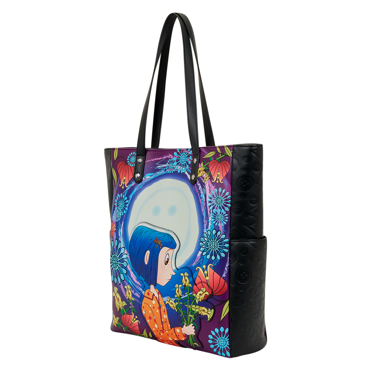 Coraline Garden Glow Tote Bag display picture 1