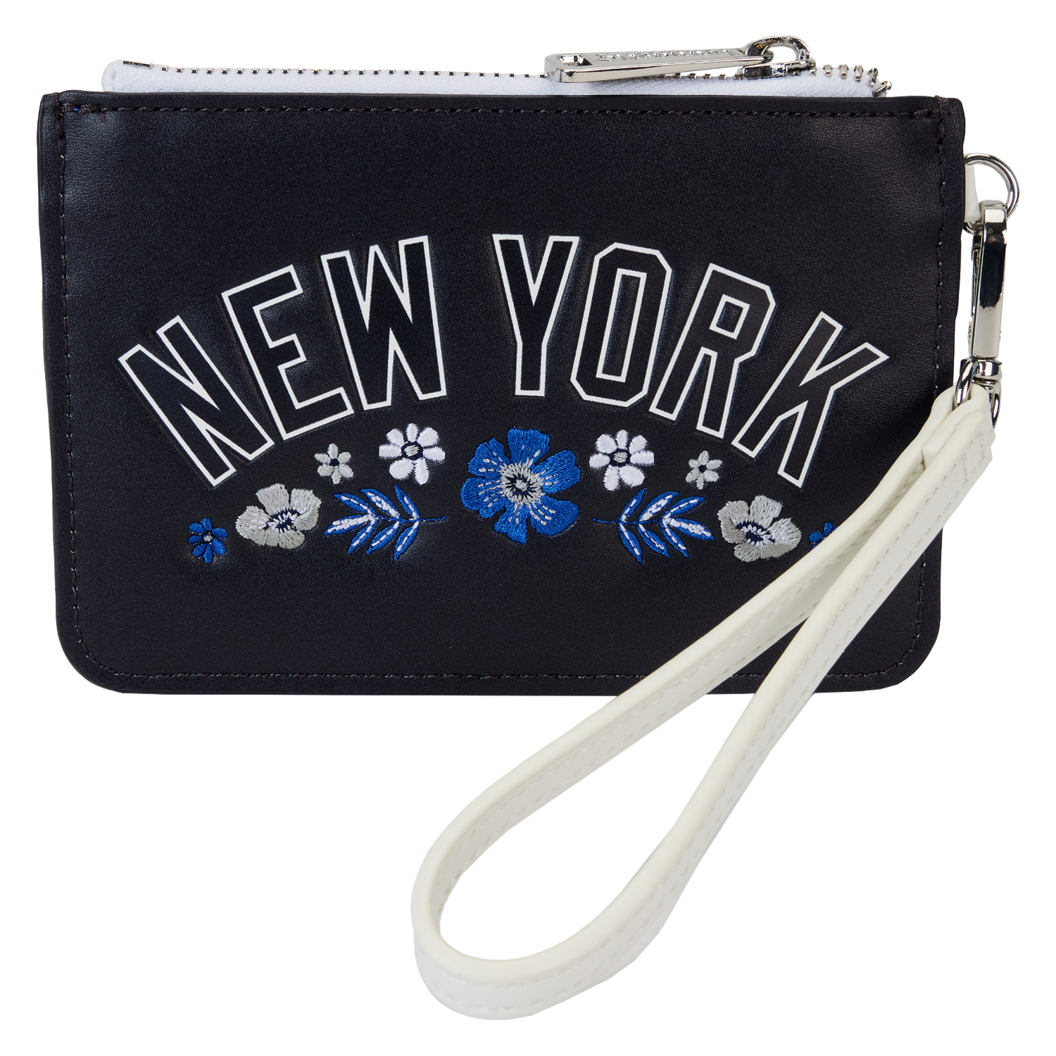 MLB New York Yankees Floral Card Holder Wristlet Clutch | Funko
