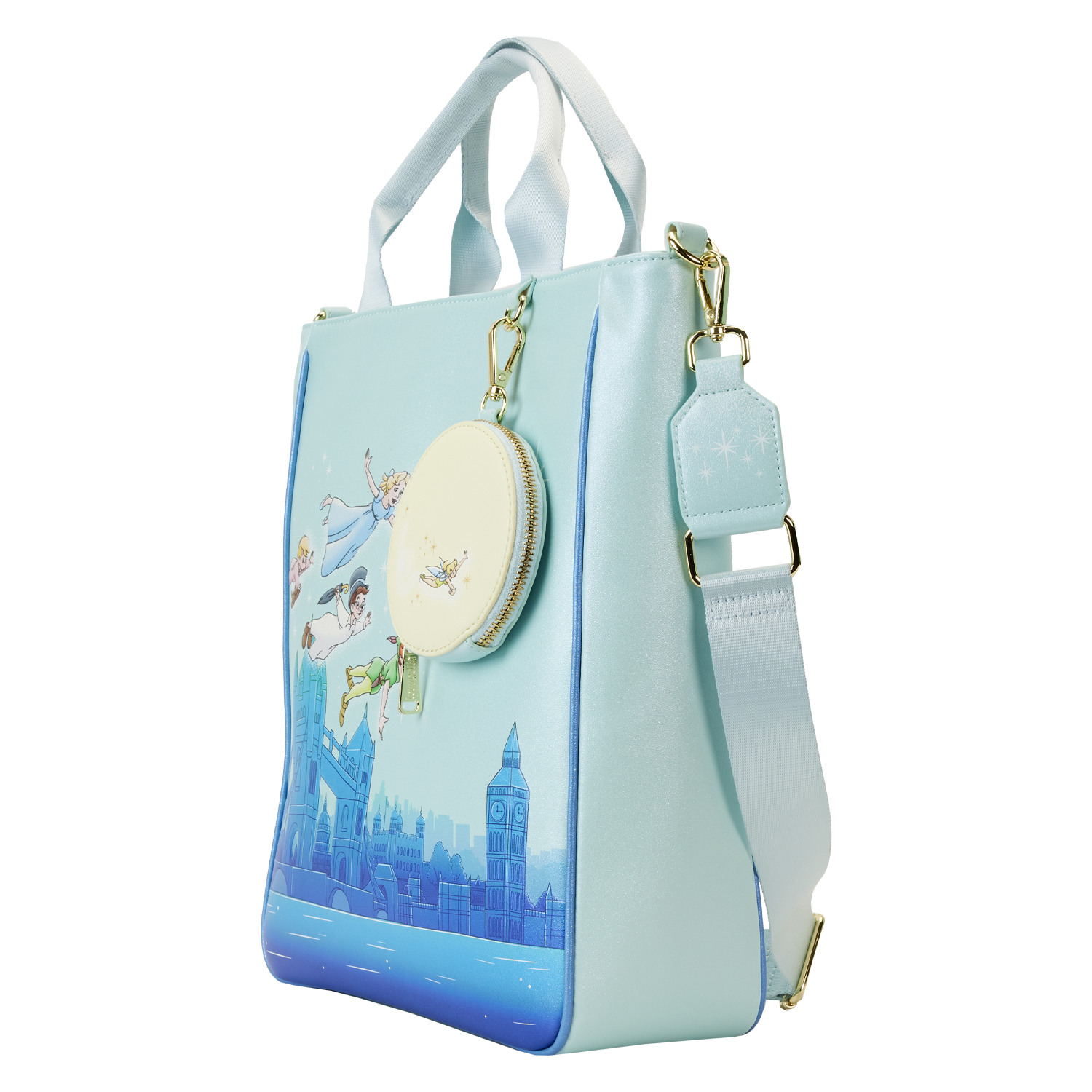 Buy Peter Pan You Can Fly Glow Tote Bag With Coin Bag at Loungefly.