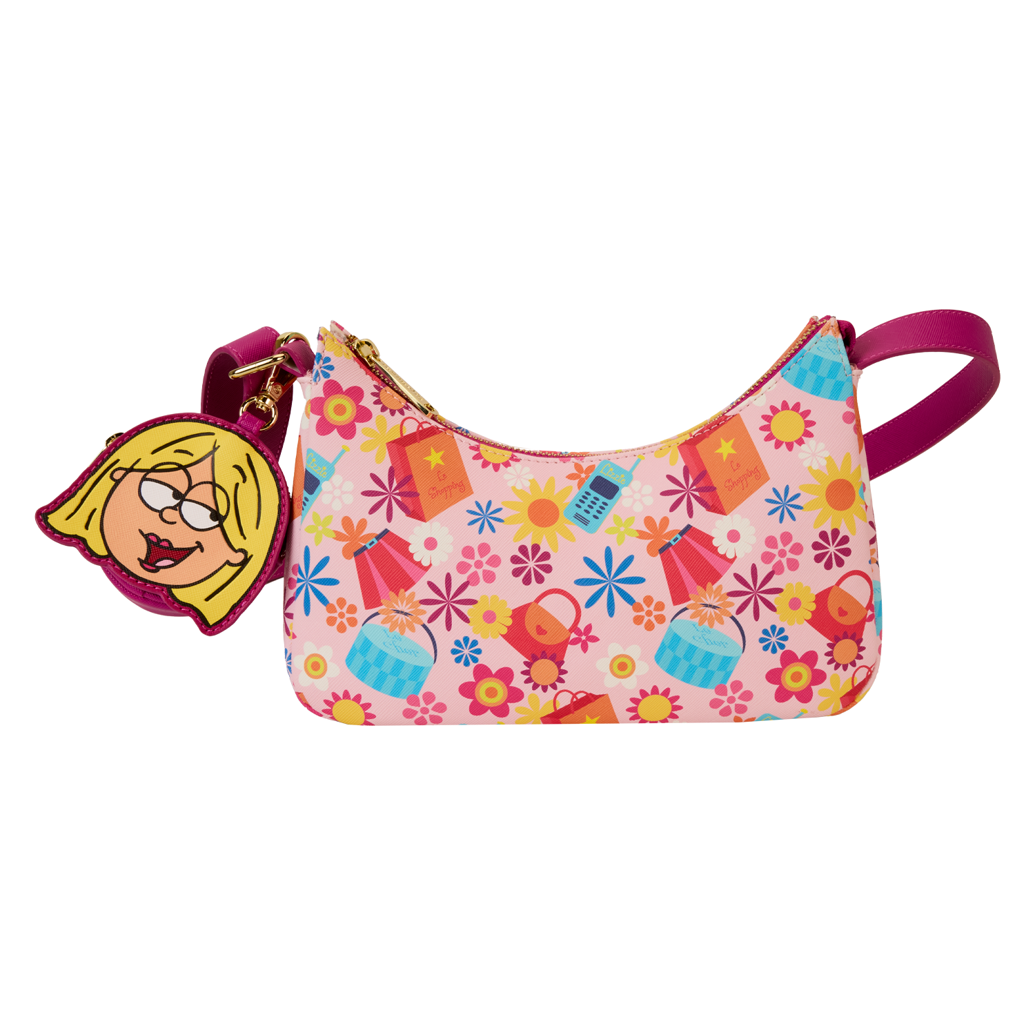 【Loungefly】Lizzie McGuire Y2K All-Over Print Crossbody Bag Lizzie McGuire Y2K All-Over Print Crossbody Bag | Loungefly