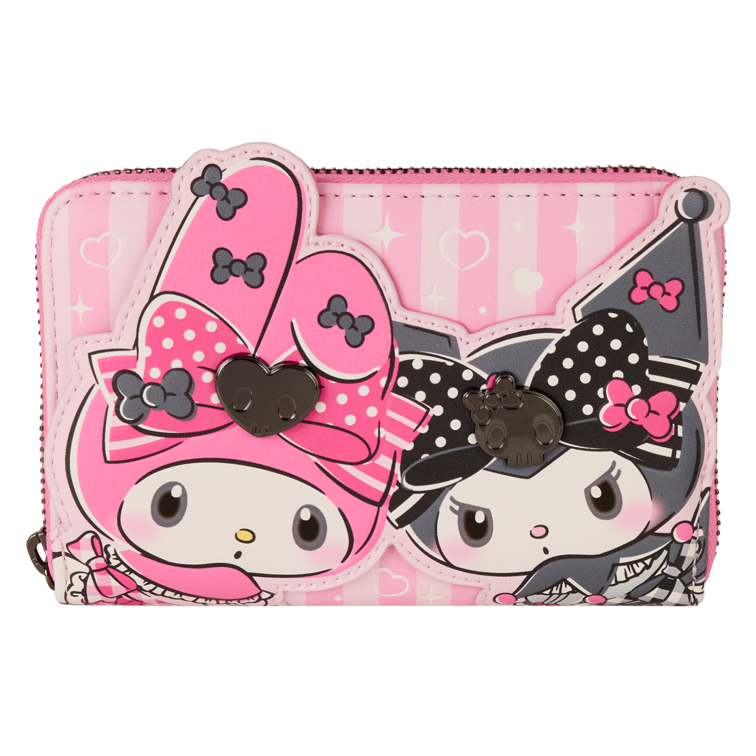 【Loungefly 限定】サンリオ My Melody & Kuromi ウォレット Amazon.com: Loungefly Sanrio My Melody and Kuromi Wallet