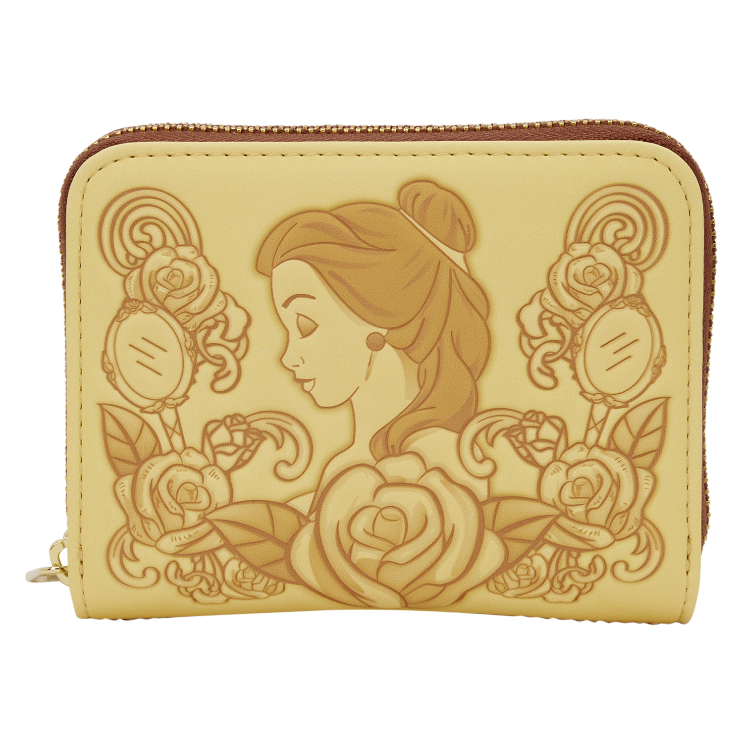 Loungefly Multicolor Beauty And The Beast Princess Belle Zip Around Wallet