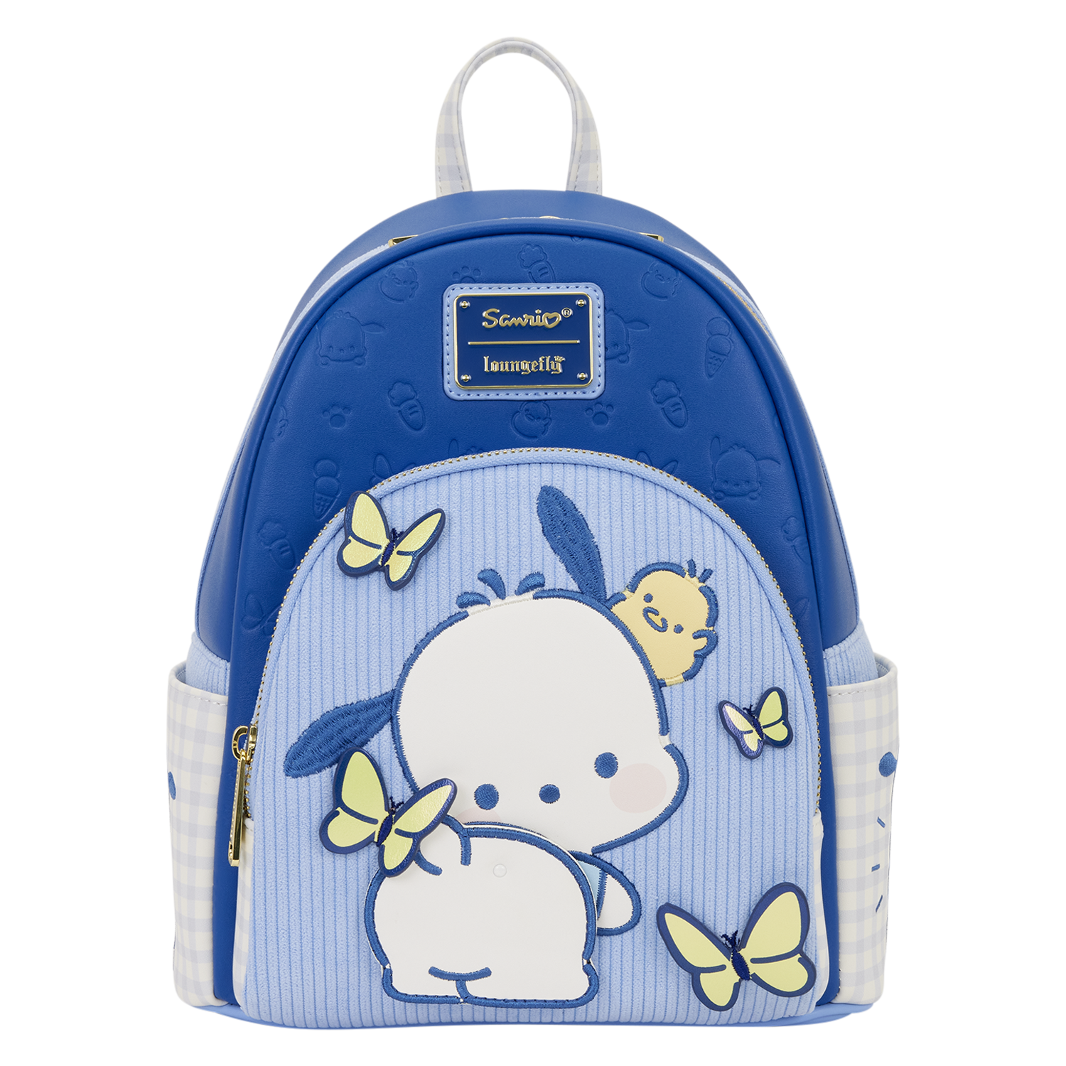 Loungefly Multicolor Sanrio Pochacco Gingham Mini Backpack