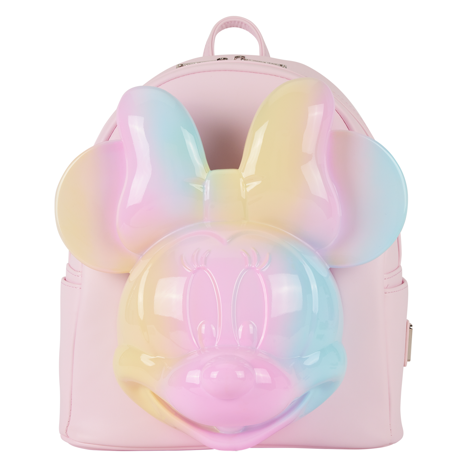 リップケア minnie Loungefly Disney Minnie Mouse Pastel Tie-Dye Molded Figural