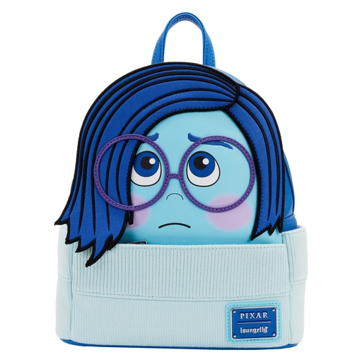 Buy Exclusive - Inside Out Sadness Cosplay Mini Backpack at Loungefly.