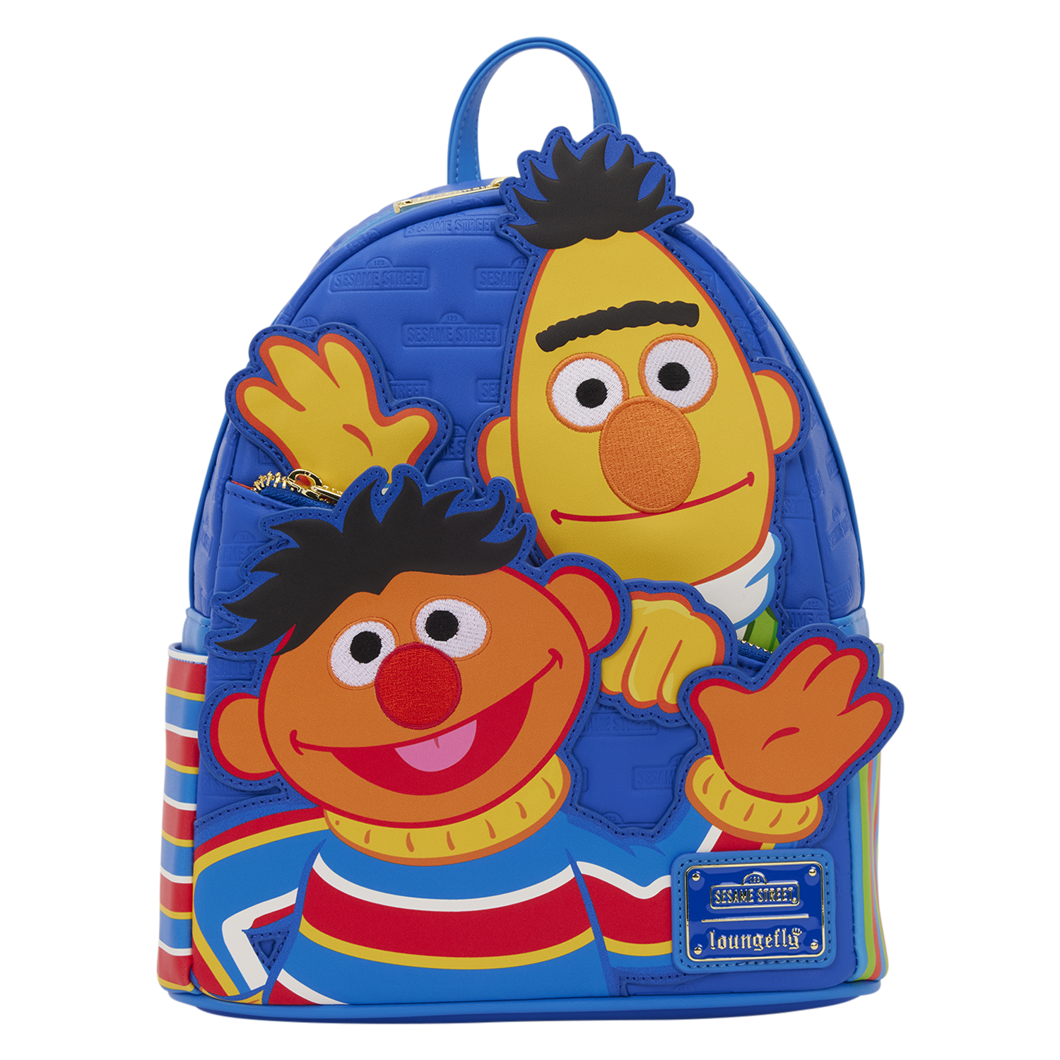 Loungefly Multicolor Sesame Street Bert & Ernie Mini Backpack