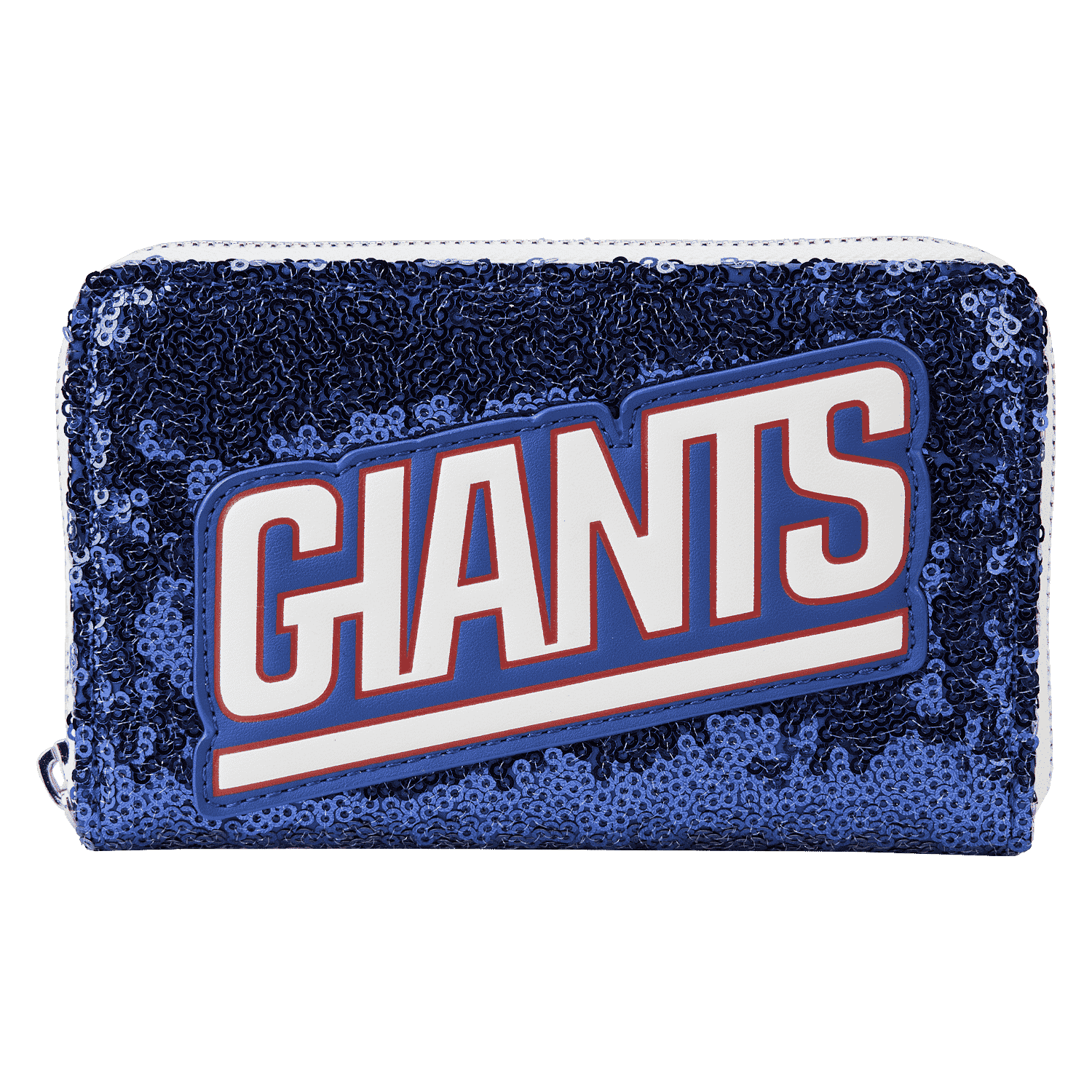 Buy NFL New York Giants Sequin Zip Around Wallet at Loungefly.