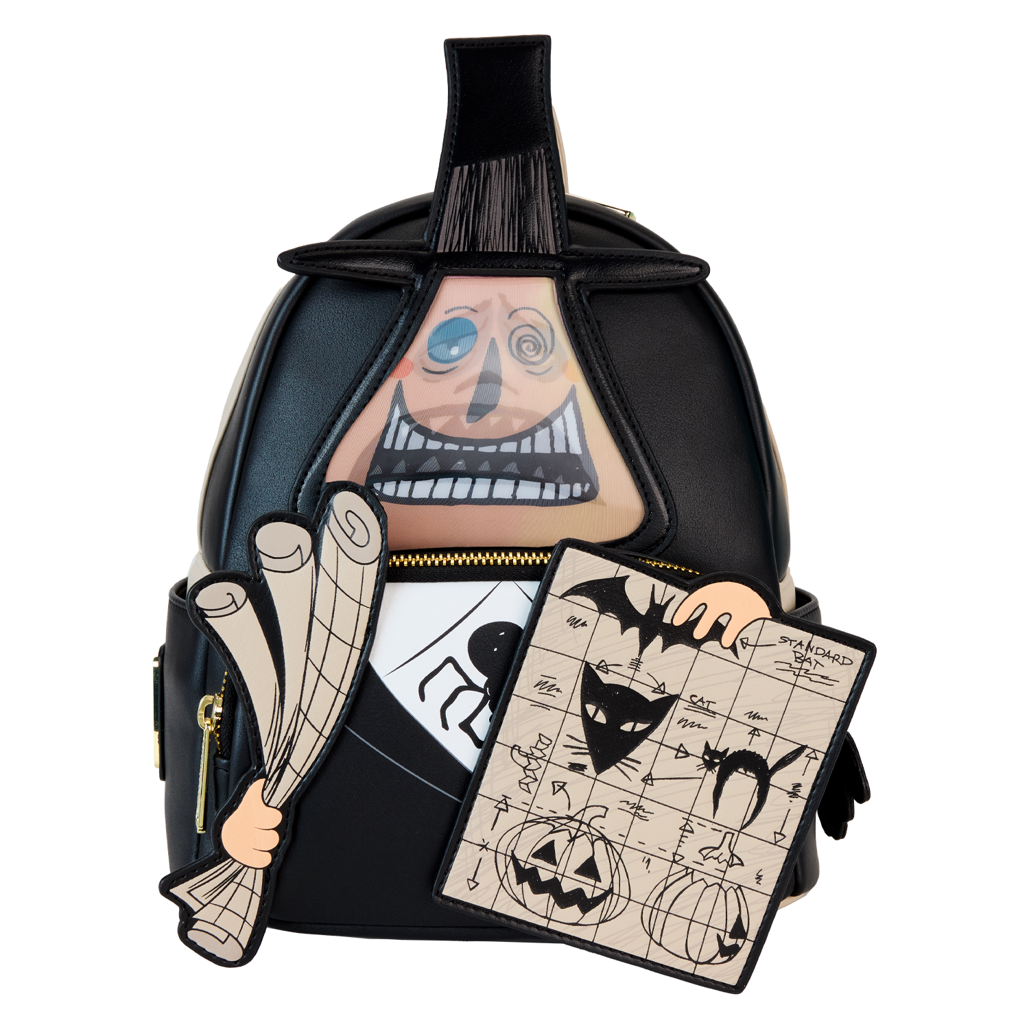 Buy The Nightmare Before Christmas Mayor with Plans Cosplay Lenticular Mini Backpack at Loungefly