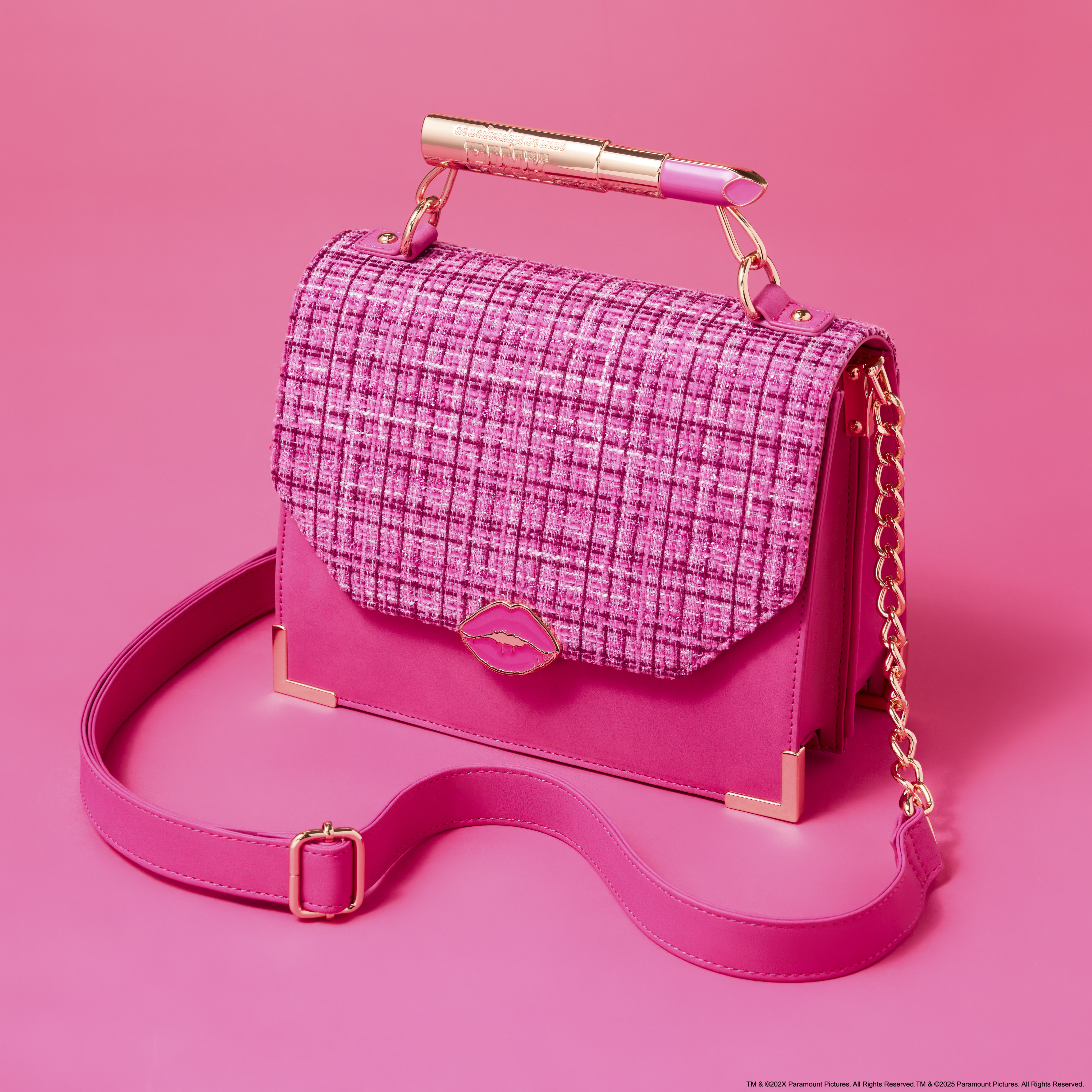 Loungefly Mean Girls Lipstick Crossbody Bag | NWT FunKo - Brandclub - Loungefly Paramount: Mean Girls - Burn  main image 4