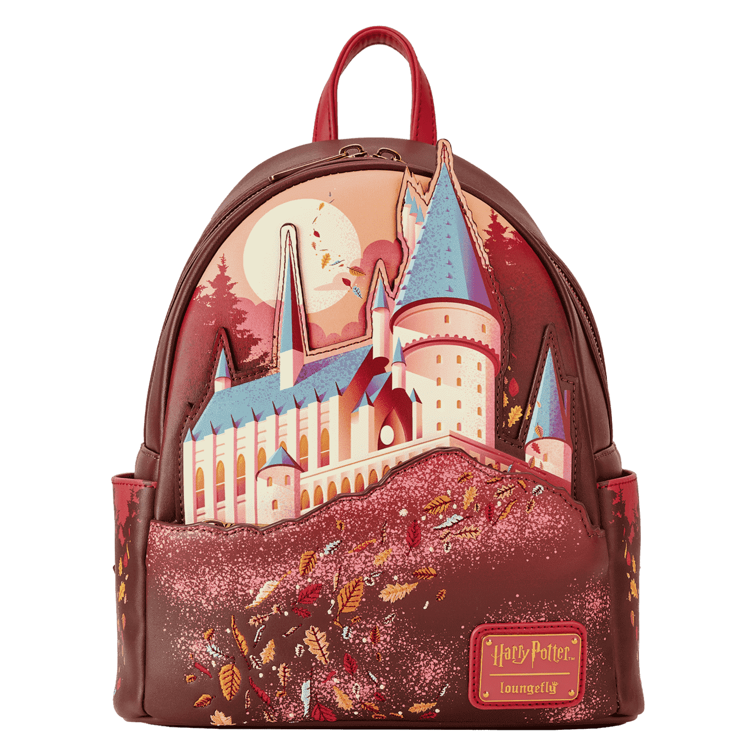 Buy Harry Potter Hogwarts Fall Leaves Mini Backpack at Loungefly.