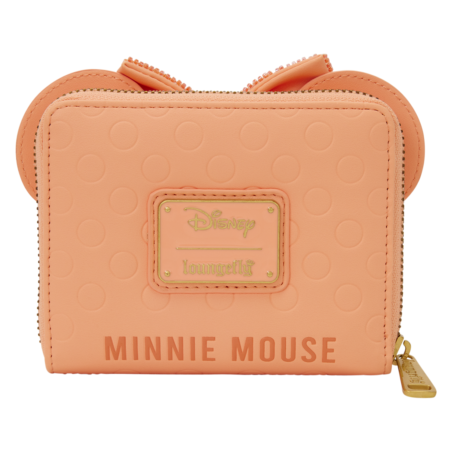 Minnie Mouse Exclusive Coral Zip Around Wallet | Loungefly