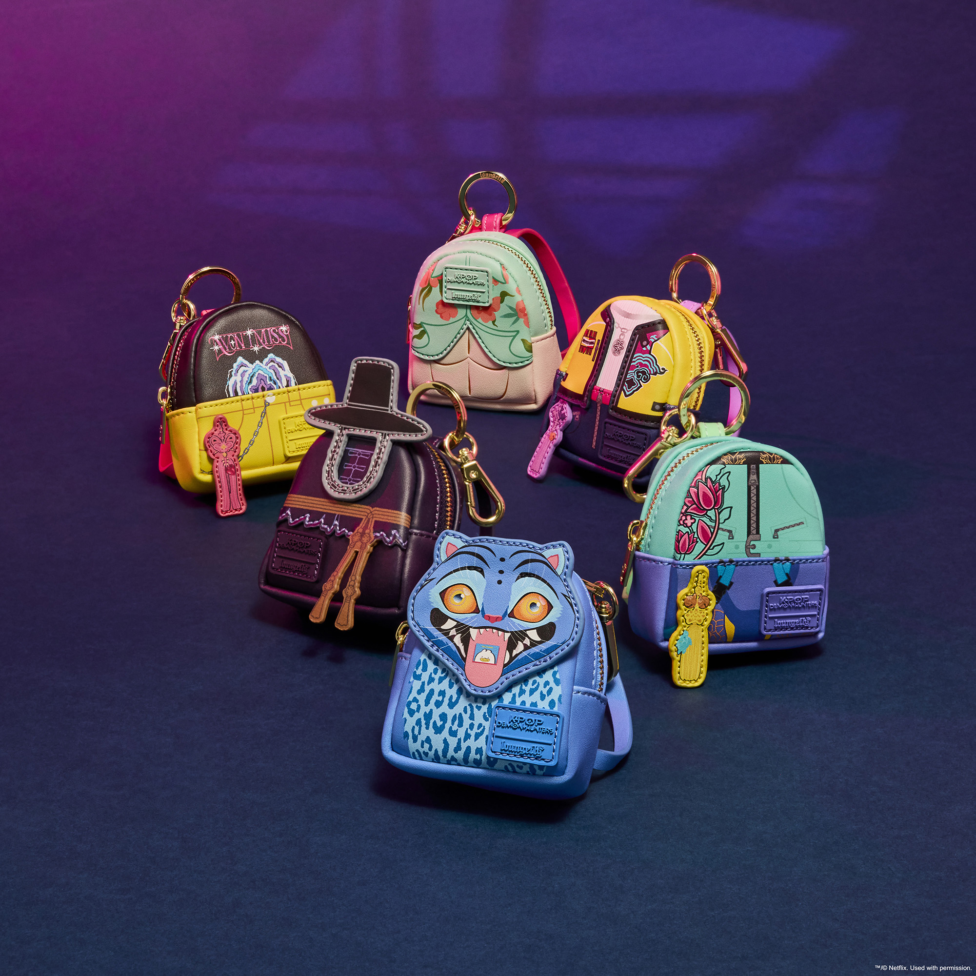 24HR DROP ⬇️ K-pop demon hunters mini backpack K-Pop Demon Hunters Quick Turn 16.5 main image 3