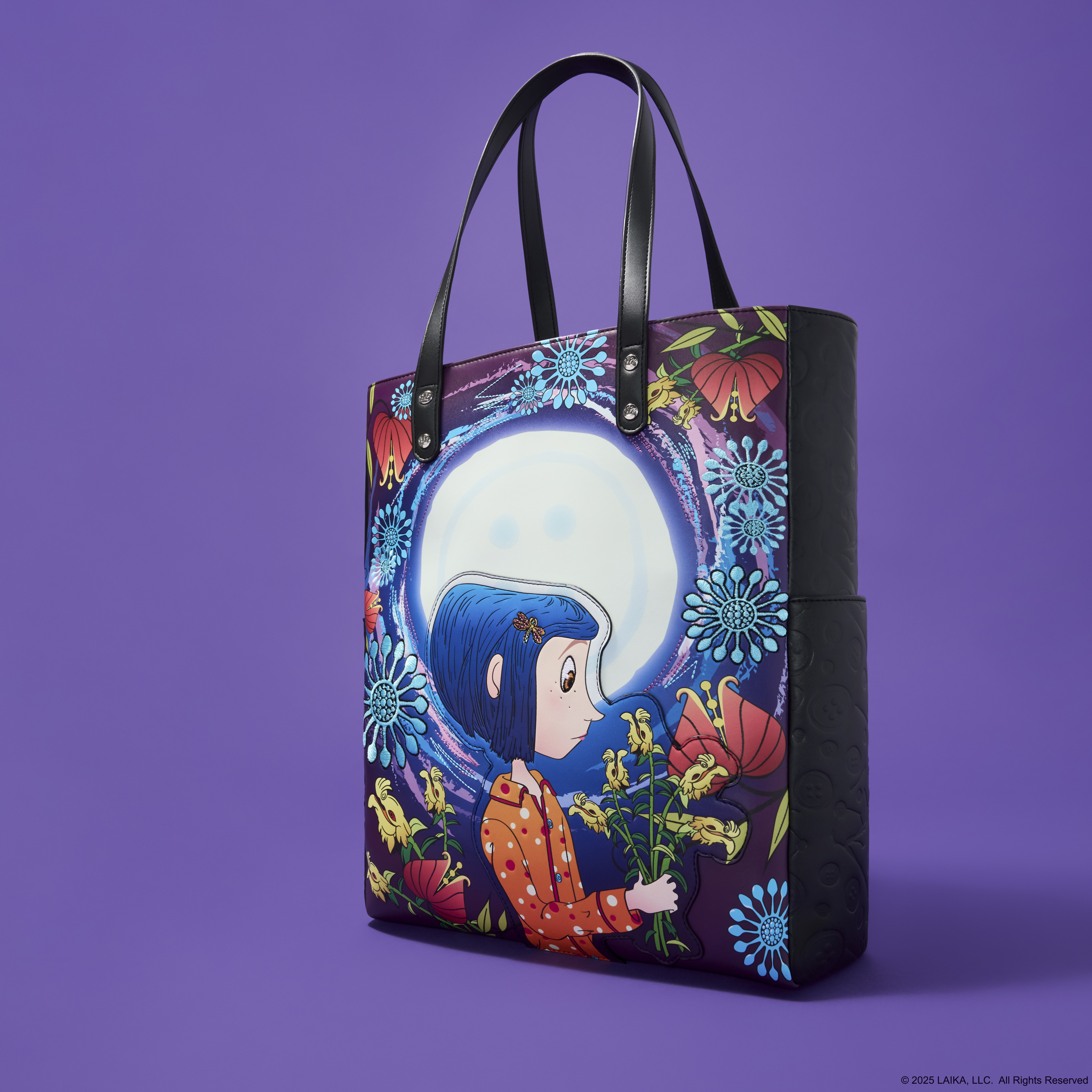 Loungefly Caroline Tote NWT Coraline Cosplay Oversized Canvas Tote Bag | Loungefly main image 3
