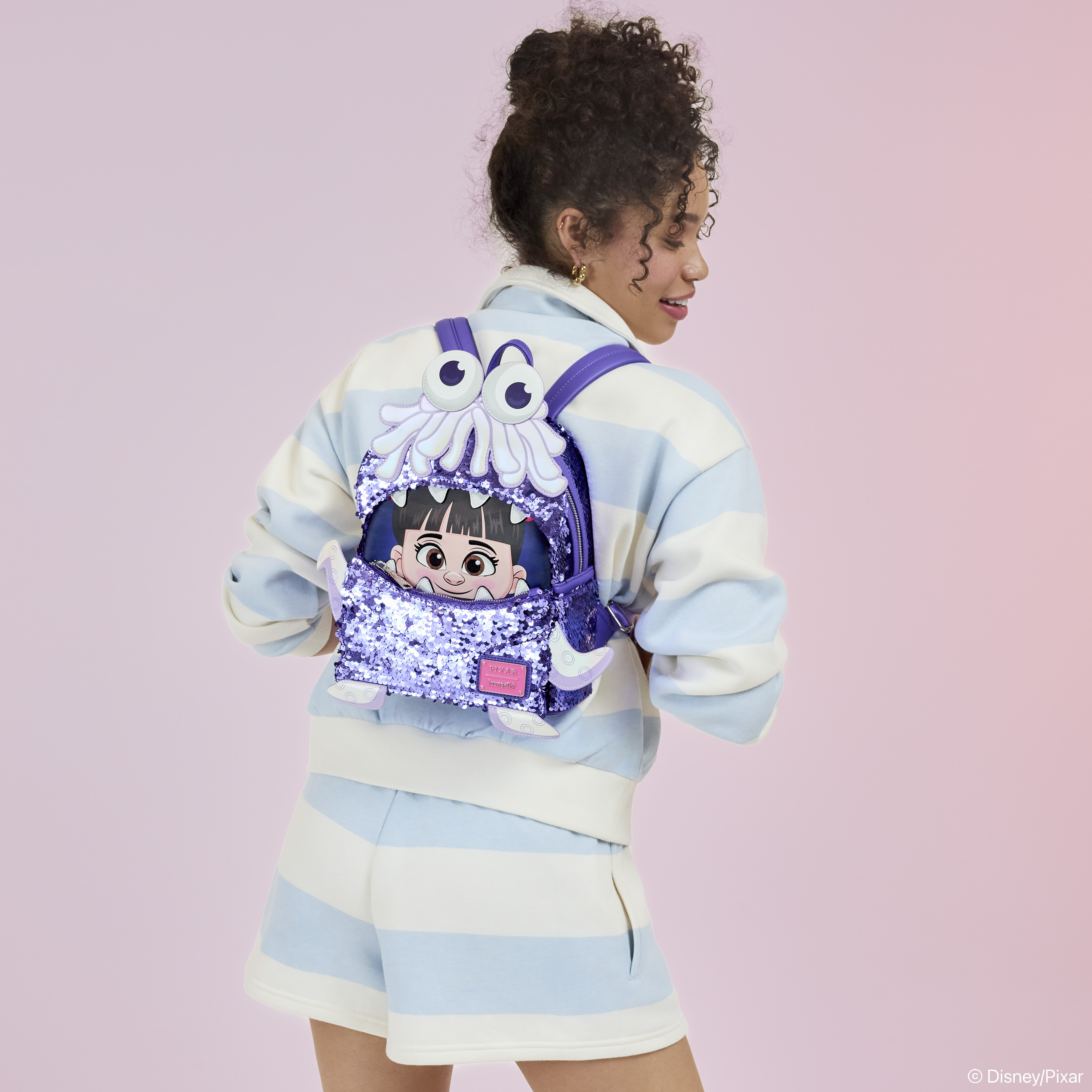 Loungefly Monsters Inc Boo Costume Mini Backpack- Exclusive LE 2000 Mini Backpack Loungefly Monsters Inc Boo | Mercari main image 3