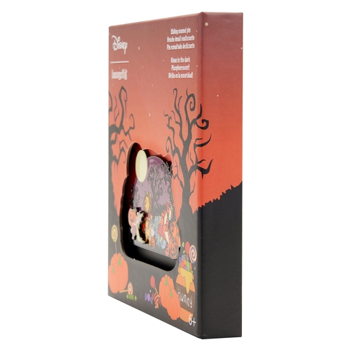 Winnie the Pooh Halloween Sliding Enamel Pin