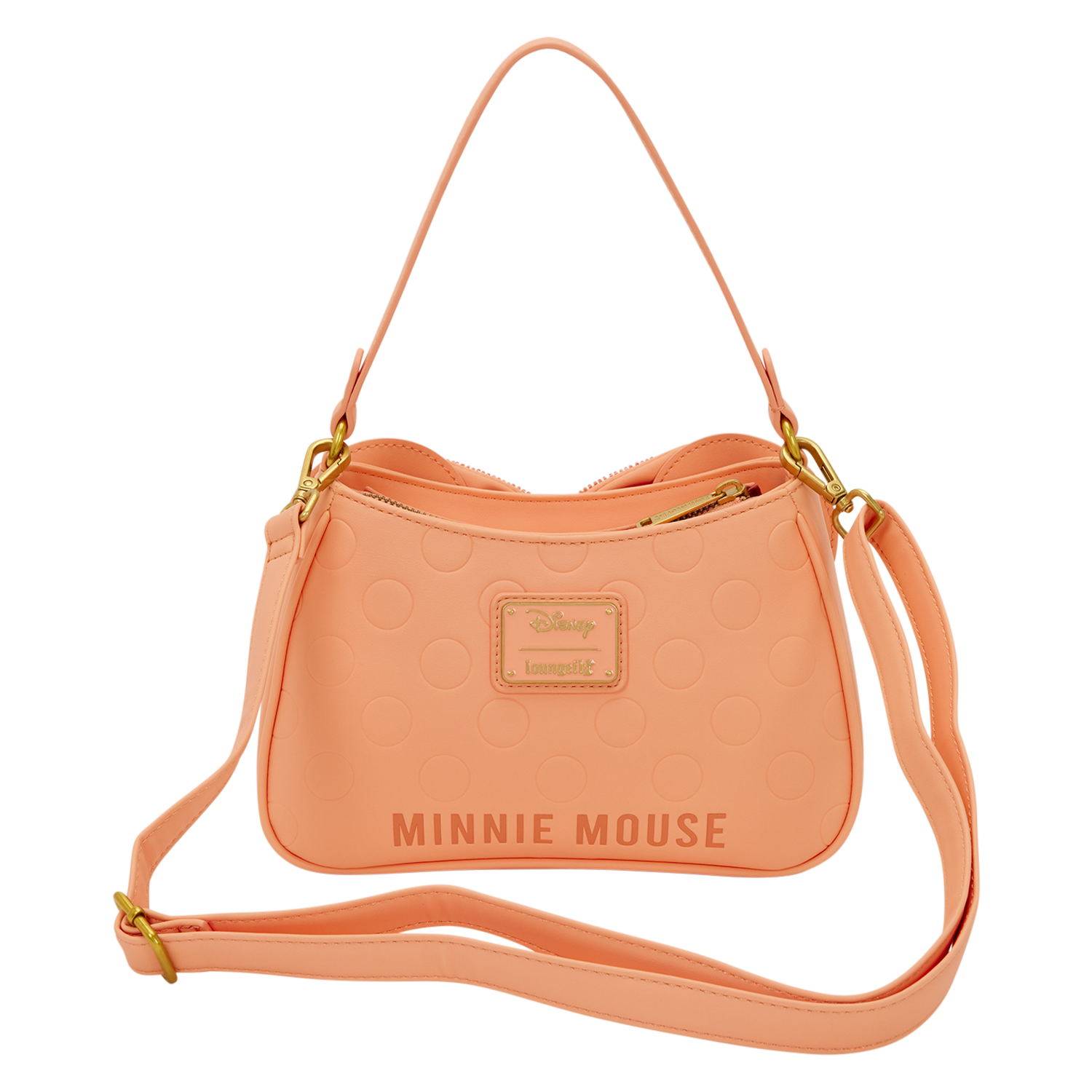 Minnie Mouse Exclusive Coral Crossbody Bag | Loungefly
