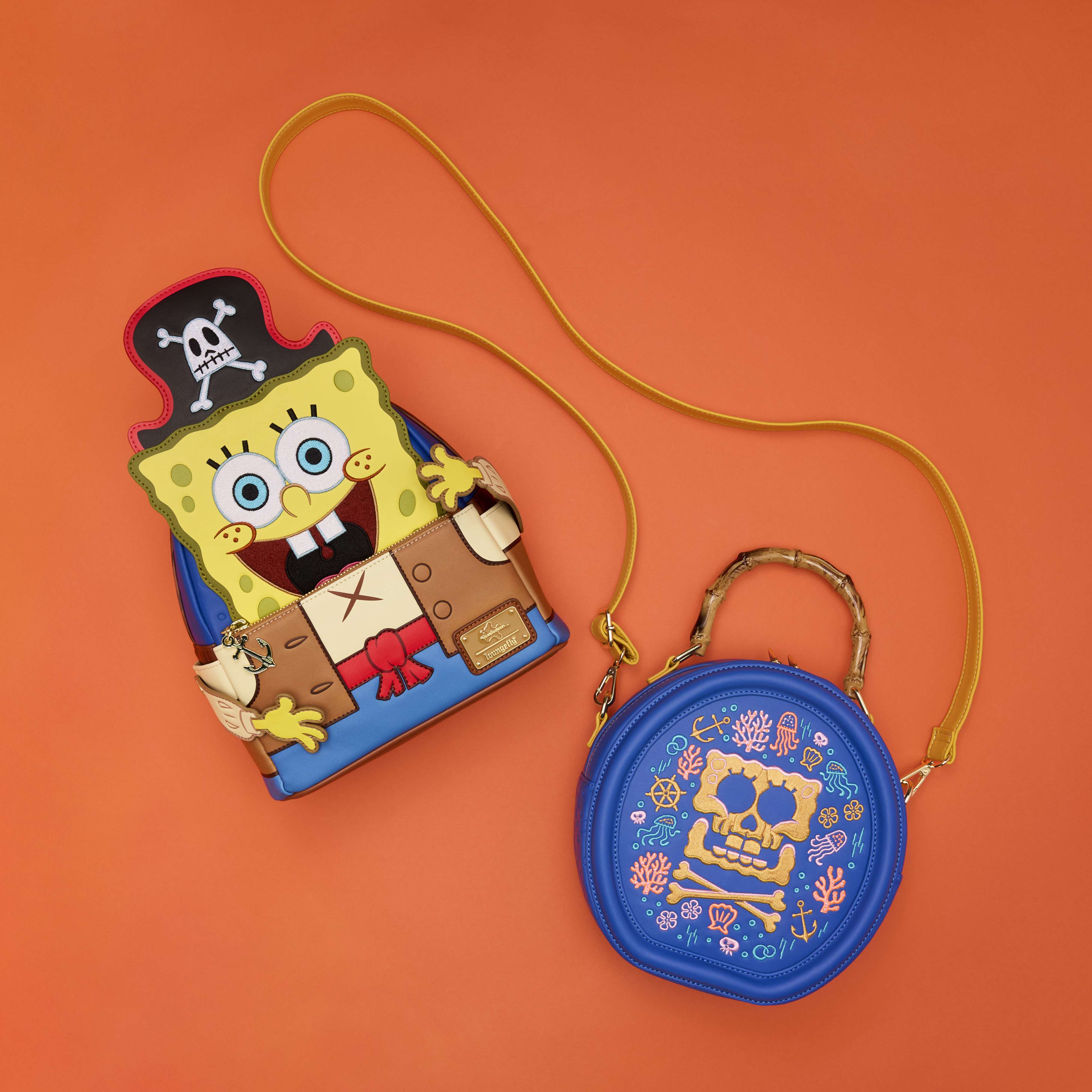 SpongeBob SquarePants Pirate Crossbody Bag | Loungefly