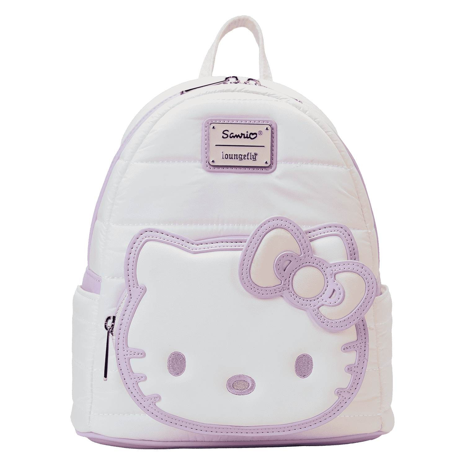 【Sanrio】Loungefly キティちゃん キルト ミニ バックパック Sanrio Exclusive Hello Kitty Quilted Texture Mini Backpack