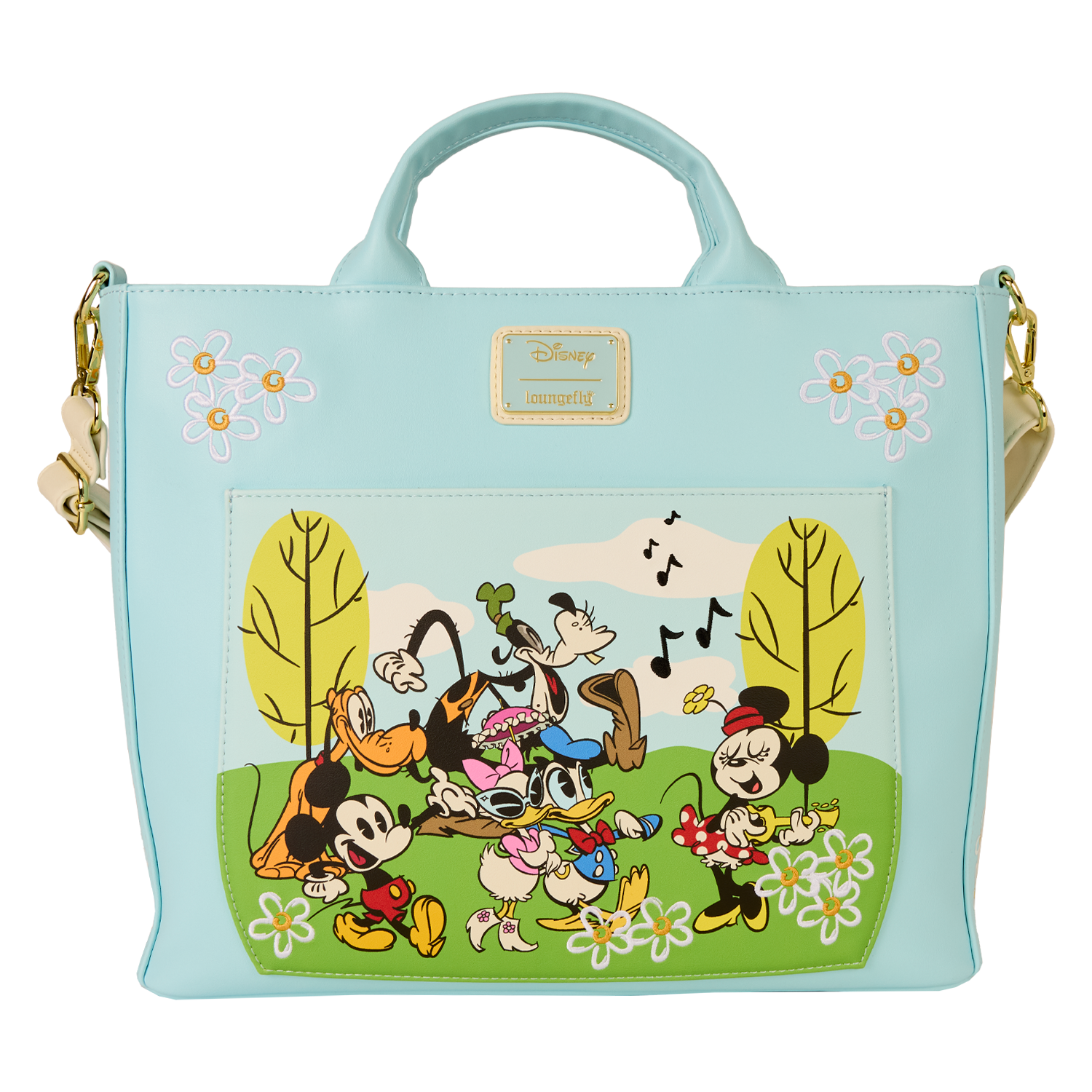 【Loungefly】ミッキー＆フレンズ ランナマックパーク トート WDTB3259-