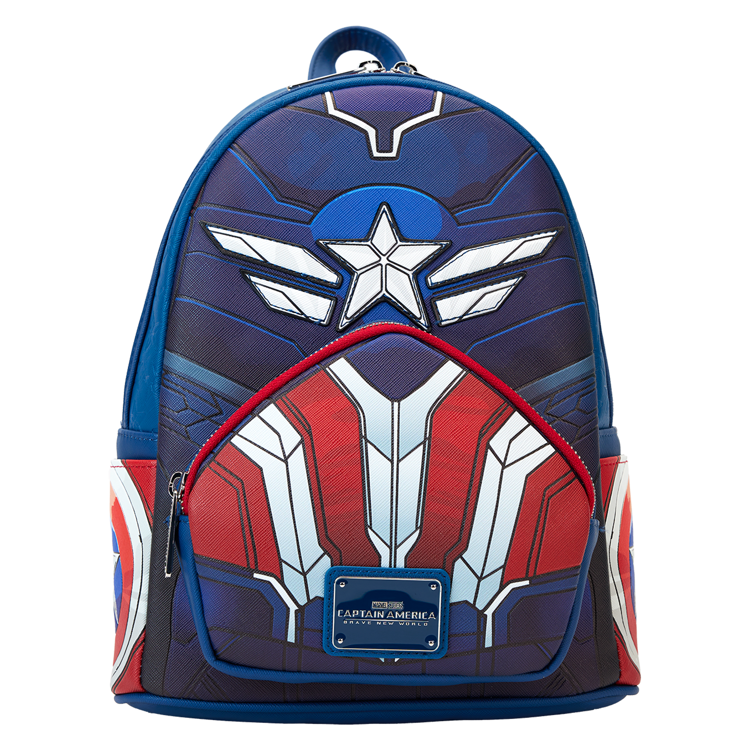 Loungefly Multicolor Captain America: Brave New World Cosplay Mini Backpack