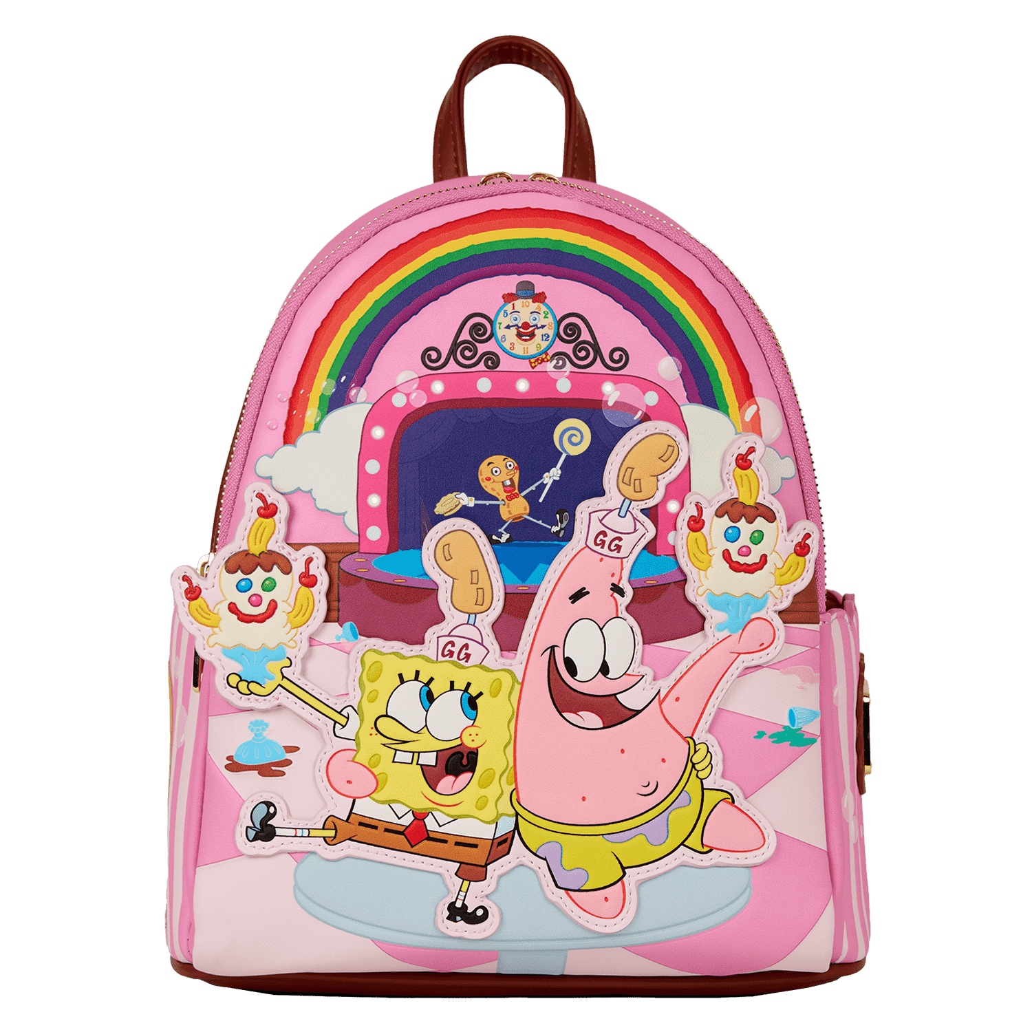 【Loungefly】SpongeBob SquarePants Mini Backpack Loungefly SpongeBob SquarePants Boating School Mini Backpack