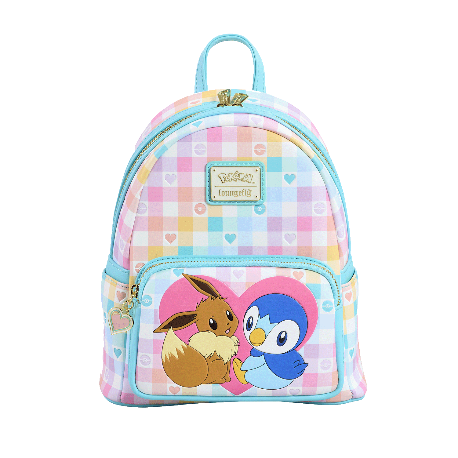Loungefly Multicolor Pokémon Piplup And Eevee Mini Backpack