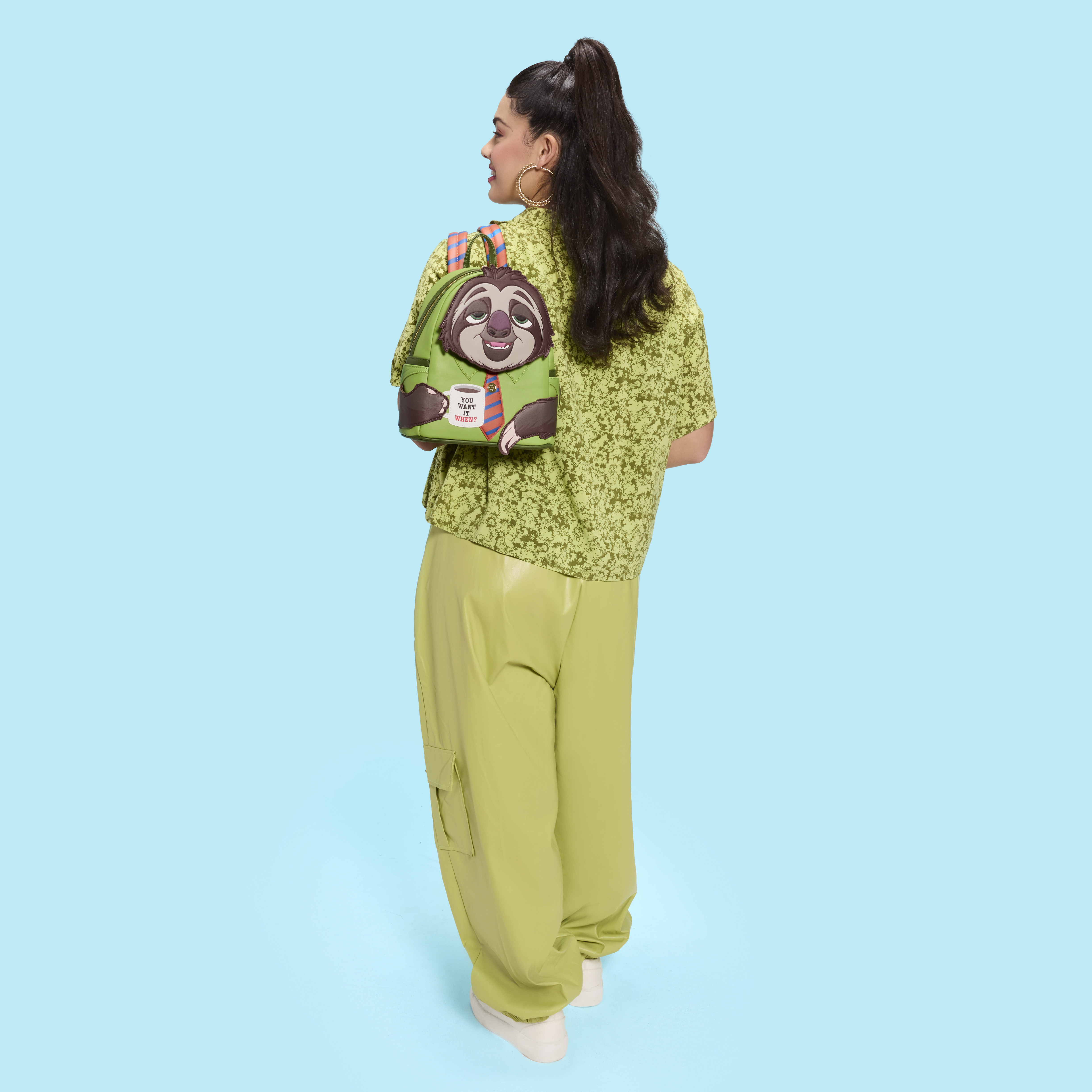 Zootopia Exclusive Flash Cosplay Mini Backpack | Loungefly display picture 2