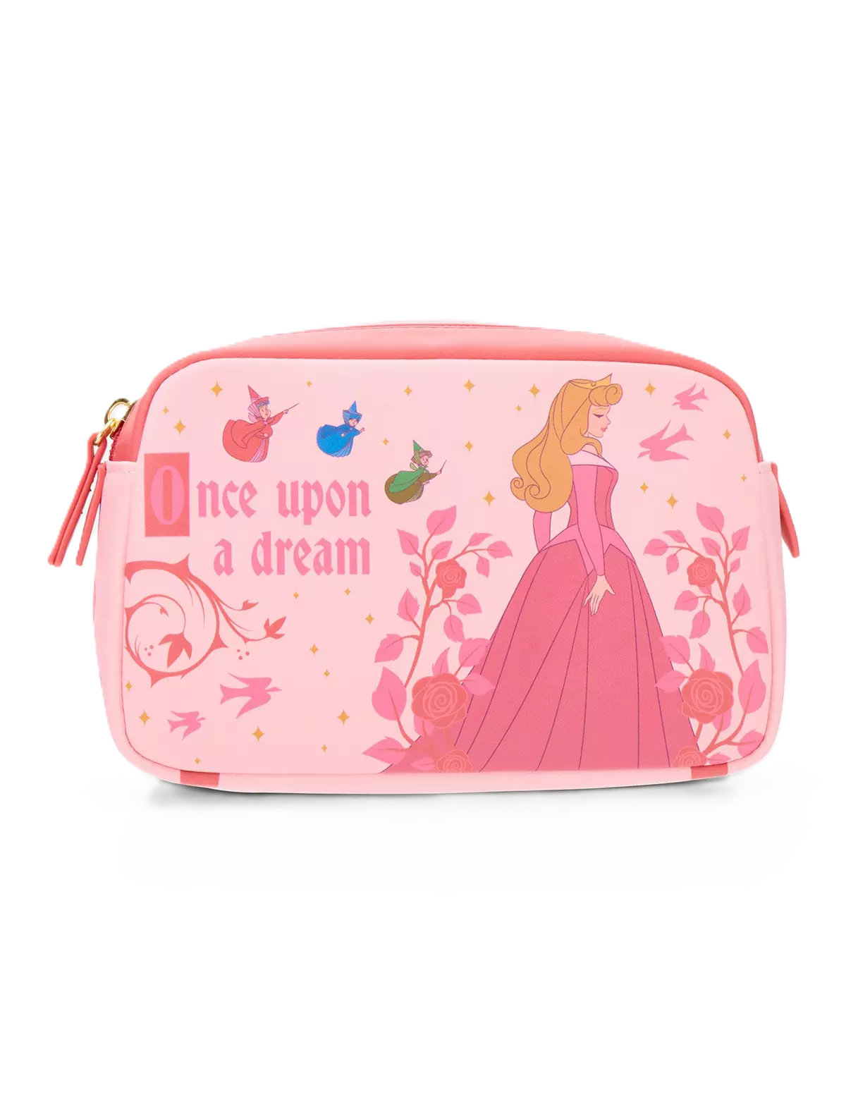 Loungefly Multicolor Disney Princess Sleeping Beauty Aurora Cosmetic Bag