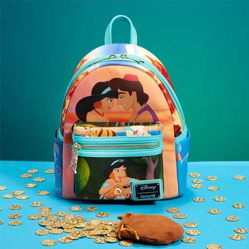 Aladdin Princess Scenes Mini Backpack