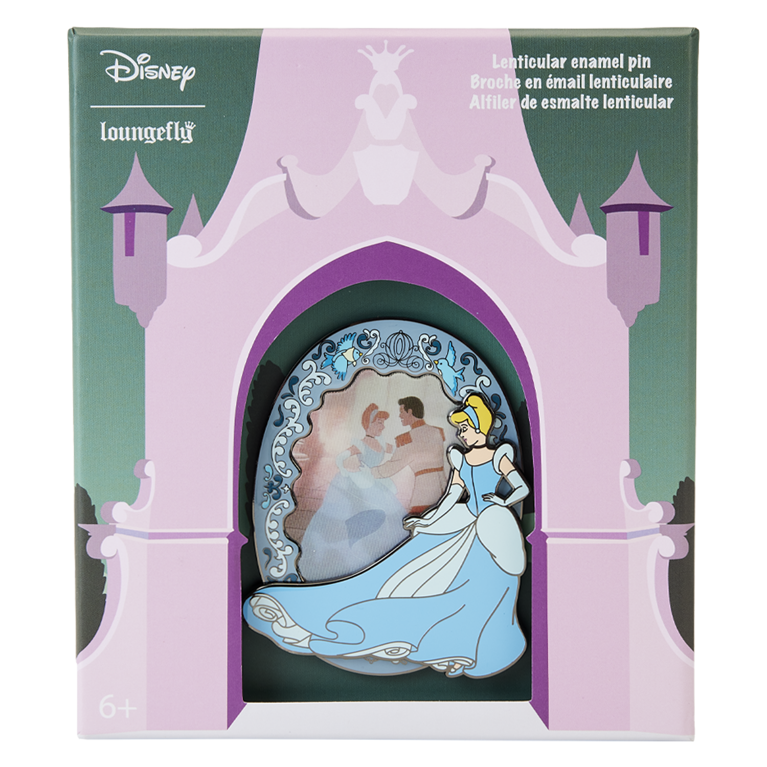 Sleeping Beauty Lenticular Loungefly Disney Pin - Disney Pins Blog